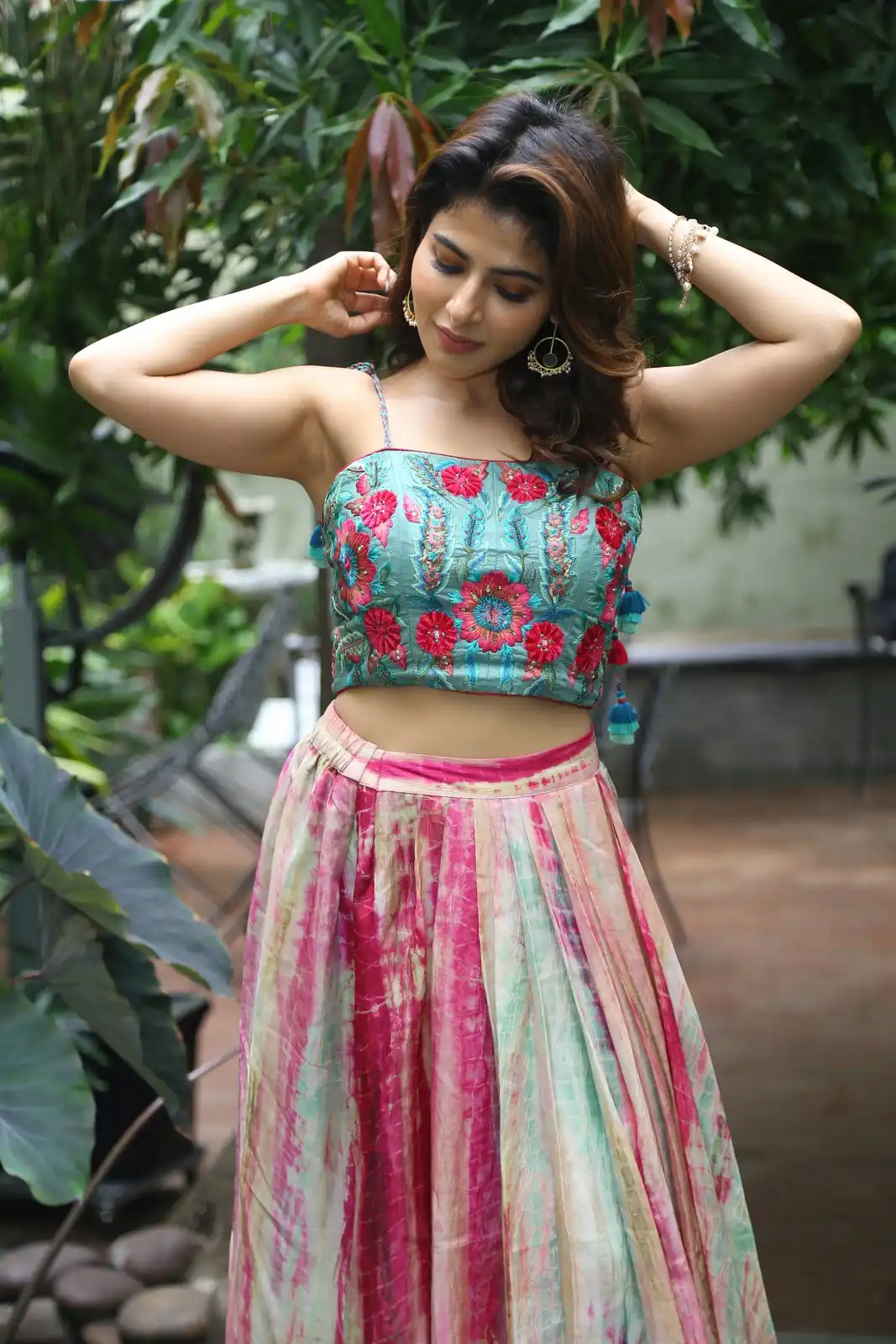 Actress Iswarya Menon photos Spy movie Promotions