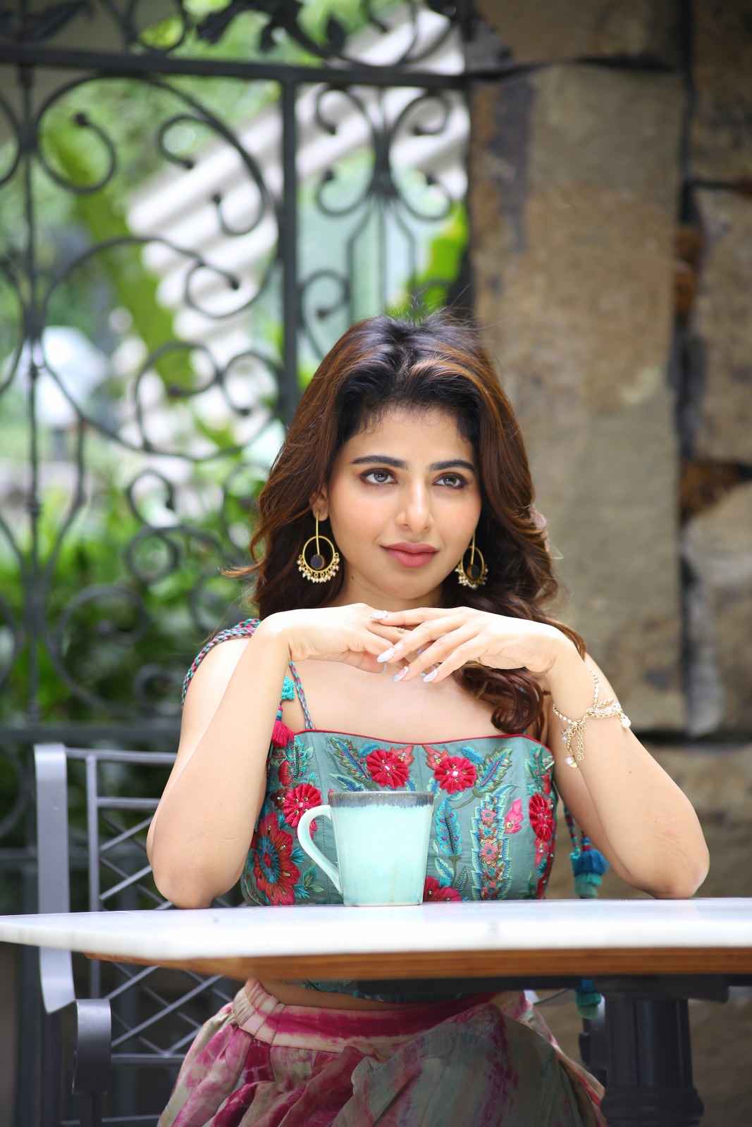 Actress Iswarya Menon photos Spy movie Promotions