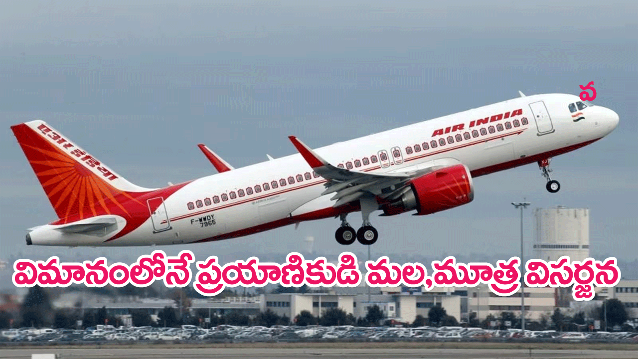 Man Defecates On Air India Flight : ఎయిర్ ఇండియా విమానంలో ప్రయాణికుడి మలవిసర్జన..అరెస్ట్
