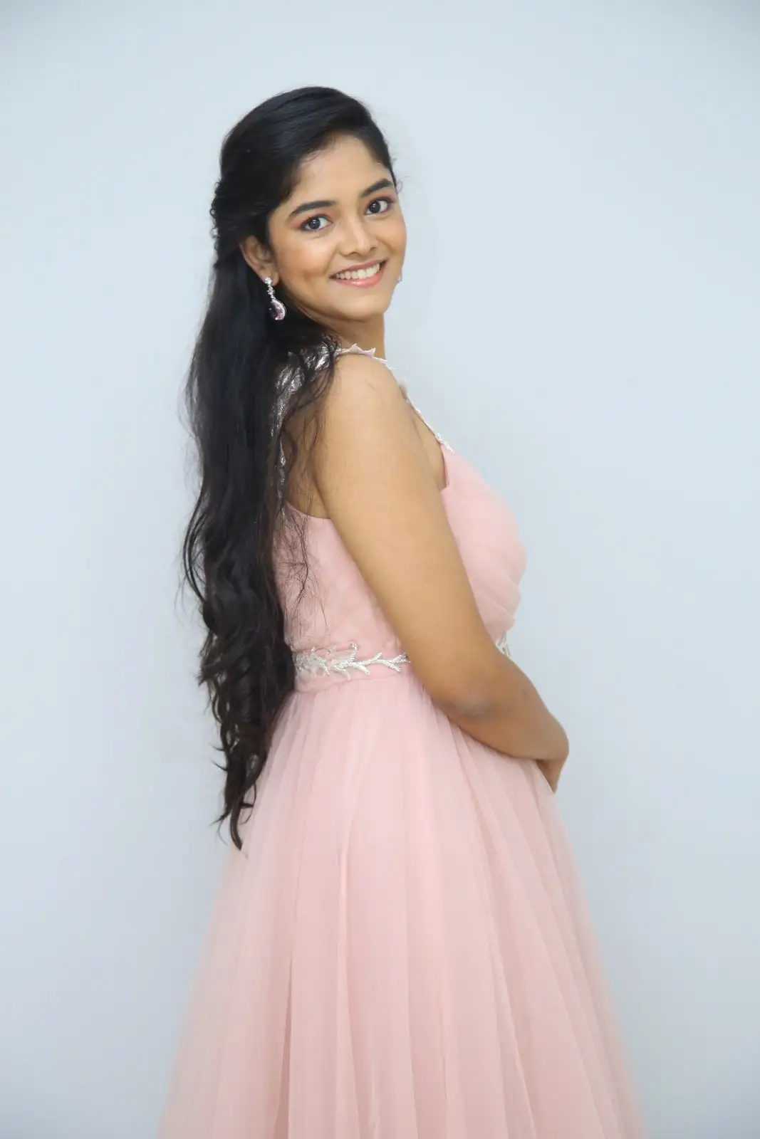 Ananya Ongram Shines in Pink Dress