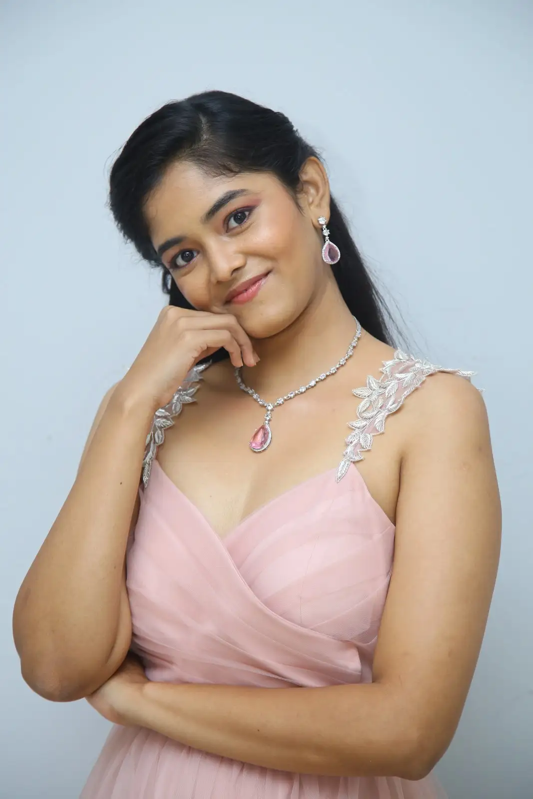 Ananya Ongram Shines in Pink Dress