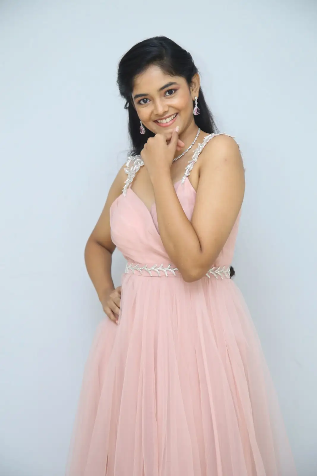 Ananya Ongram Shines in Pink Dress