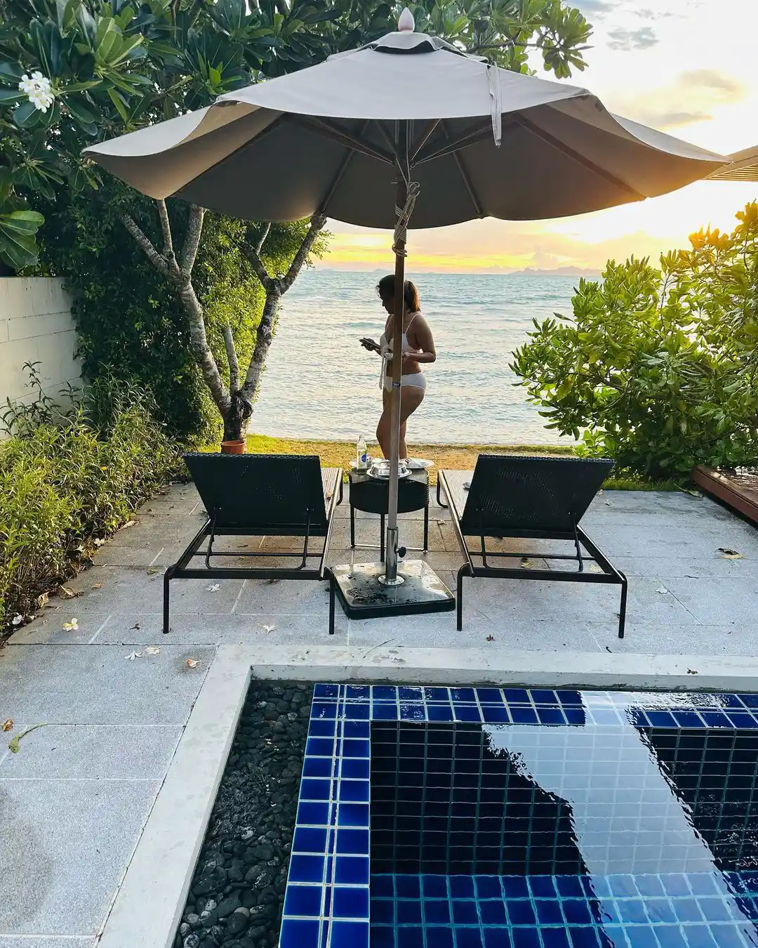 Anasuya Bharadwaj Enjoying in Bikini at Thailand Beaches