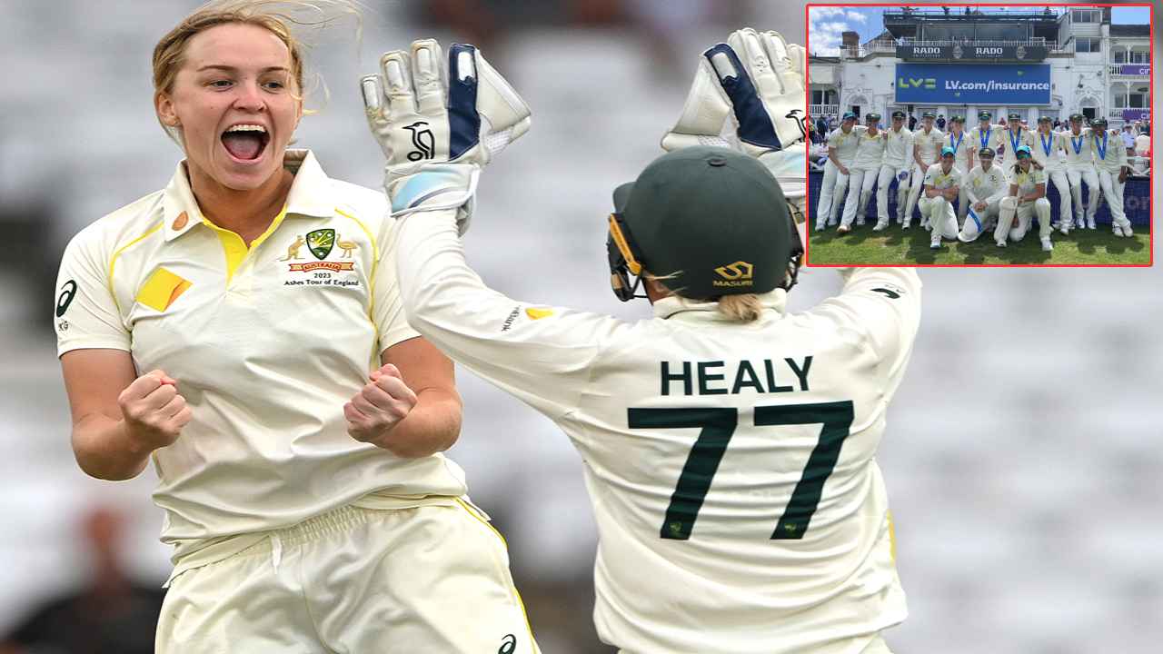Womens Ashes Series : చెల‌రేగిన అష్లే గార్డెనర్.. యాషెస్ సిరీస్ ఆస్ట్రేలియాదే