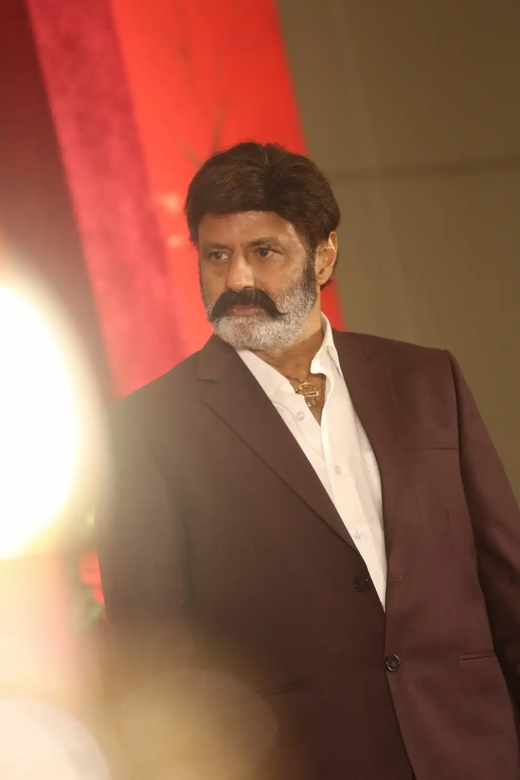 Balakrishna stylish looks in Suit on his Birthday Celebrations
