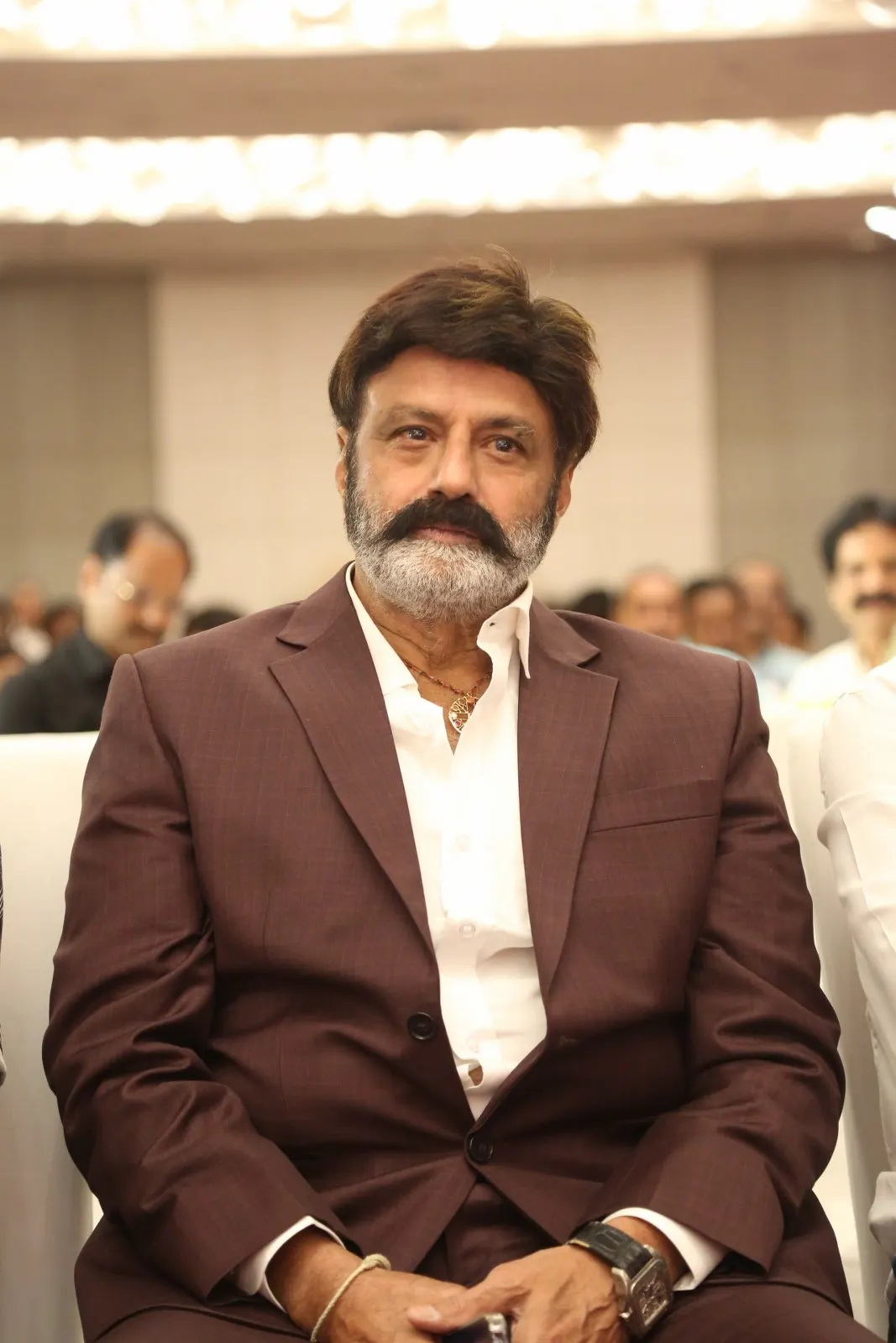 Balakrishna stylish looks in Suit on his Birthday Celebrations