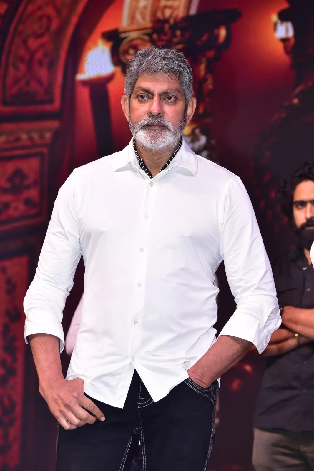 Balakrishna at Jagapathi Babu Mamta Mohandas Rudrangi pre release event