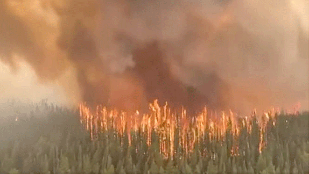 Canada Wildfires Intensify:కెనడా అడవుల్లో మంటలు తీవ్రతరం