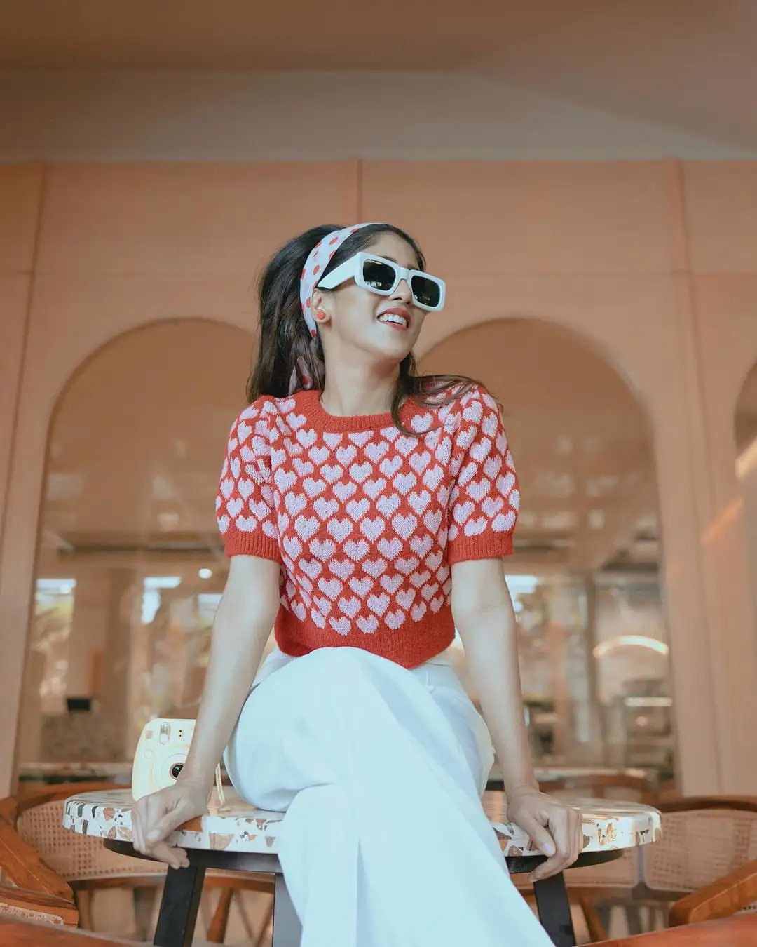 Chandini Chowdary cute photos in Retro Look