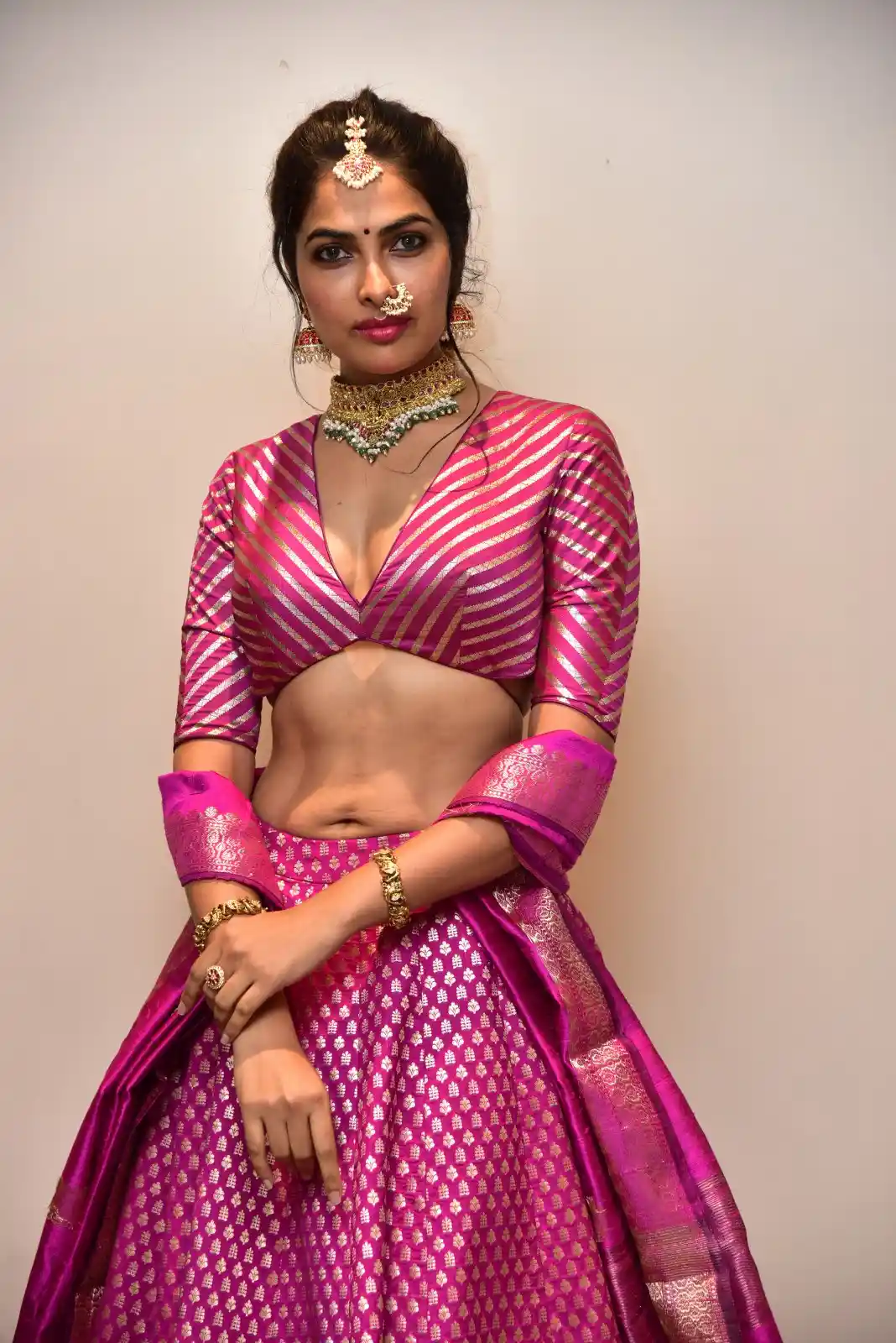 Divi Vadthya Photos at Rudrangi pre release event
