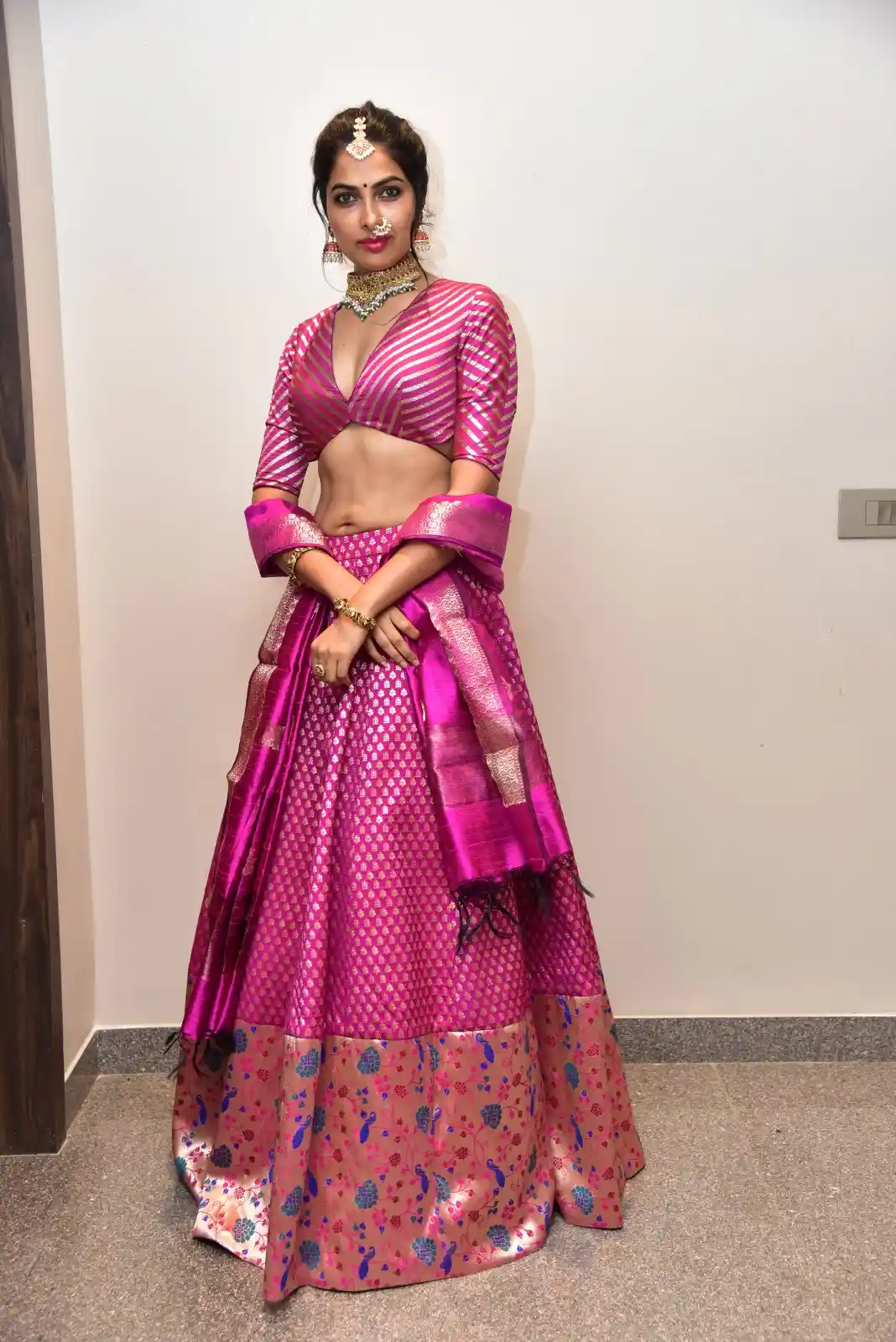 Divi Vadthya Photos at Rudrangi pre release event