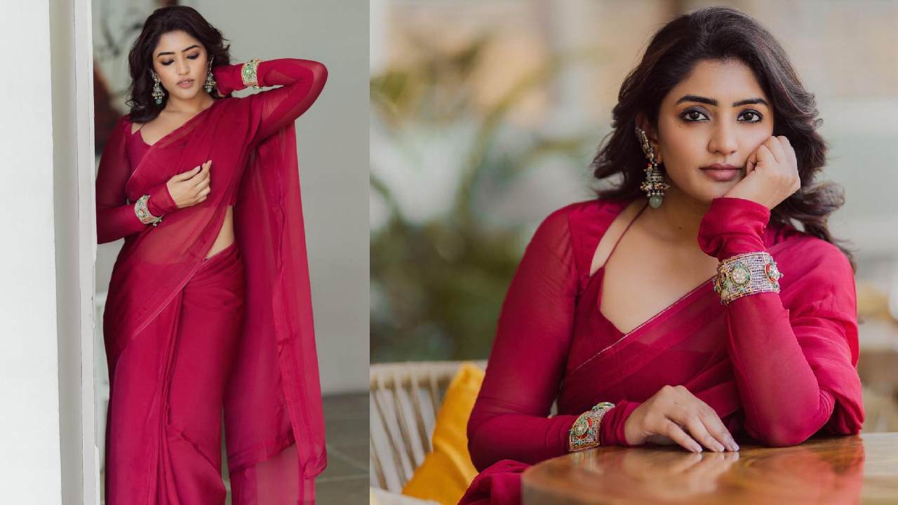 Eesha Rebba : కాటుక కళ్ళతో కవ్విస్తూ.. చీరతో మతి చెడగొడుతూ.. ఈషా రెబ్బ అందాలు!