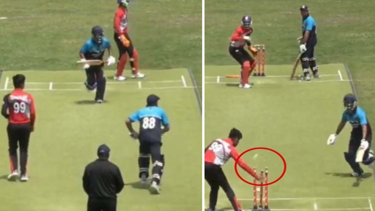 European Cricket League T10 : బ‌ద్ద‌కానికి బ్రాండ్ అంబాసిడ‌ర్ అంటే నువ్వే గ‌ద‌య్యా..!  వీడియో వైర‌ల్‌