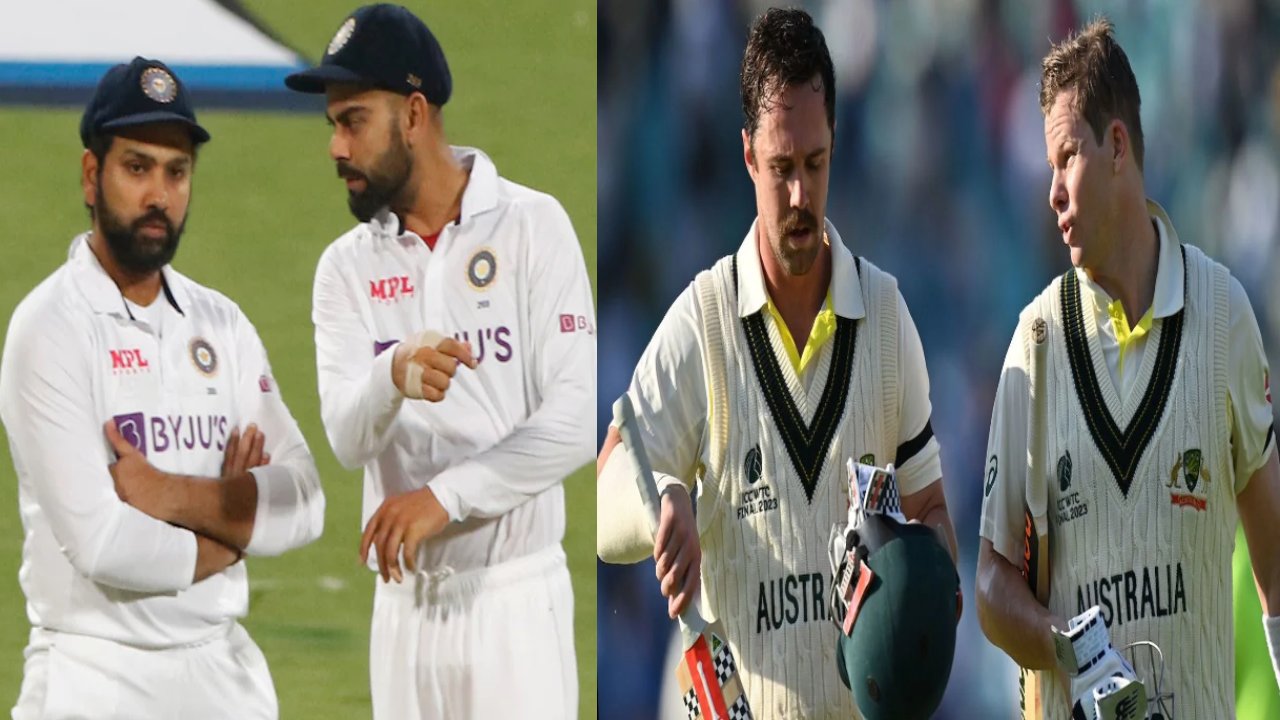 ICC Test Rankings : చ‌రిత్ర సృష్టించిన ఆస్ట్రేలియా ఆట‌గాళ్లు.. దిగ‌జారిన కోహ్లి, రోహిత్ ర్యాంక్స్‌
