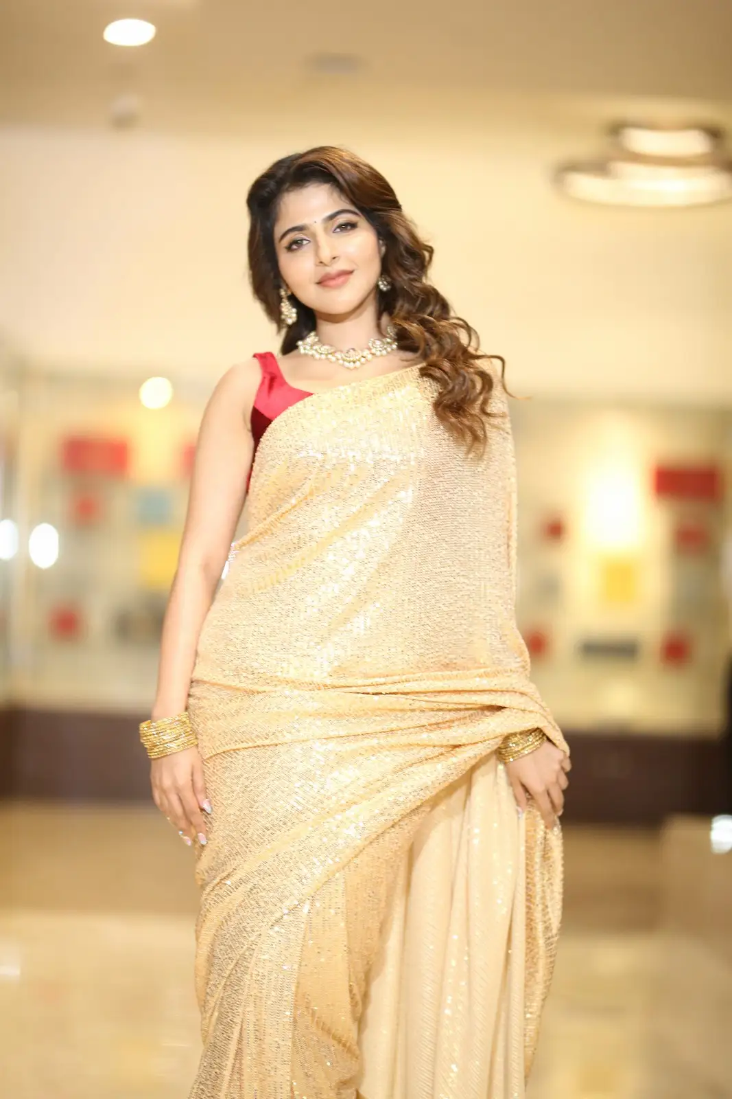 Iswarya Menon Photos at Nikhil Siddhartha Spy Movie Pre Release Event