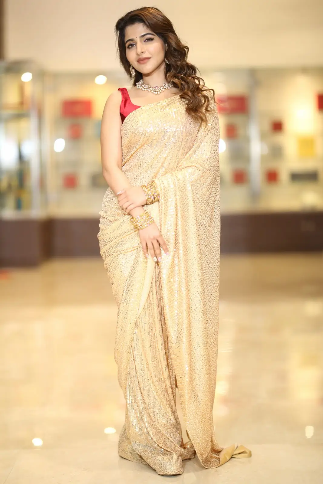 Iswarya Menon Photos at Nikhil Siddhartha Spy Movie Pre Release Event