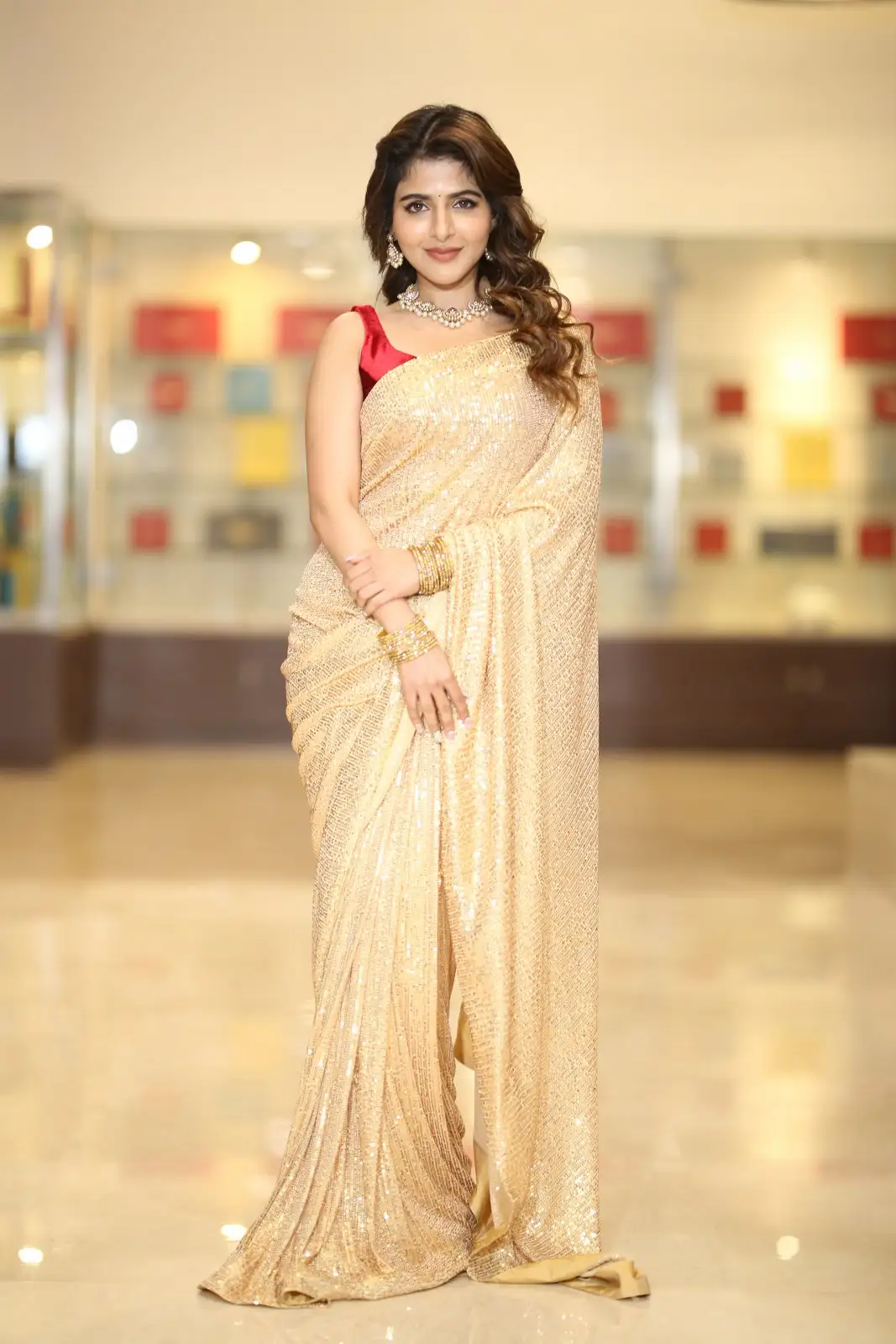 Iswarya Menon Photos at Nikhil Siddhartha Spy Movie Pre Release Event