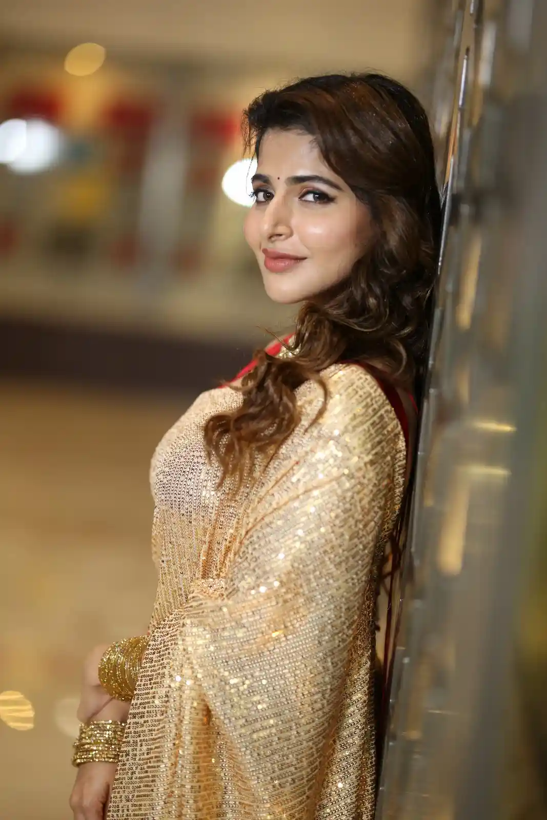 Iswarya Menon Photos at Nikhil Siddhartha Spy Movie Pre Release Event