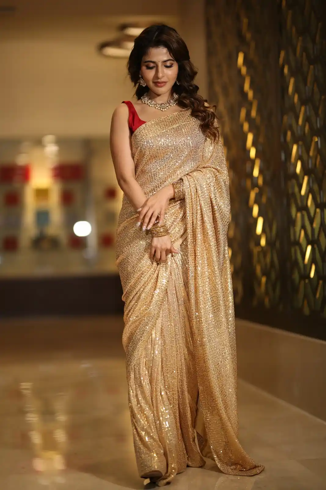 Iswarya Menon Photos at Nikhil Siddhartha Spy Movie Pre Release Event