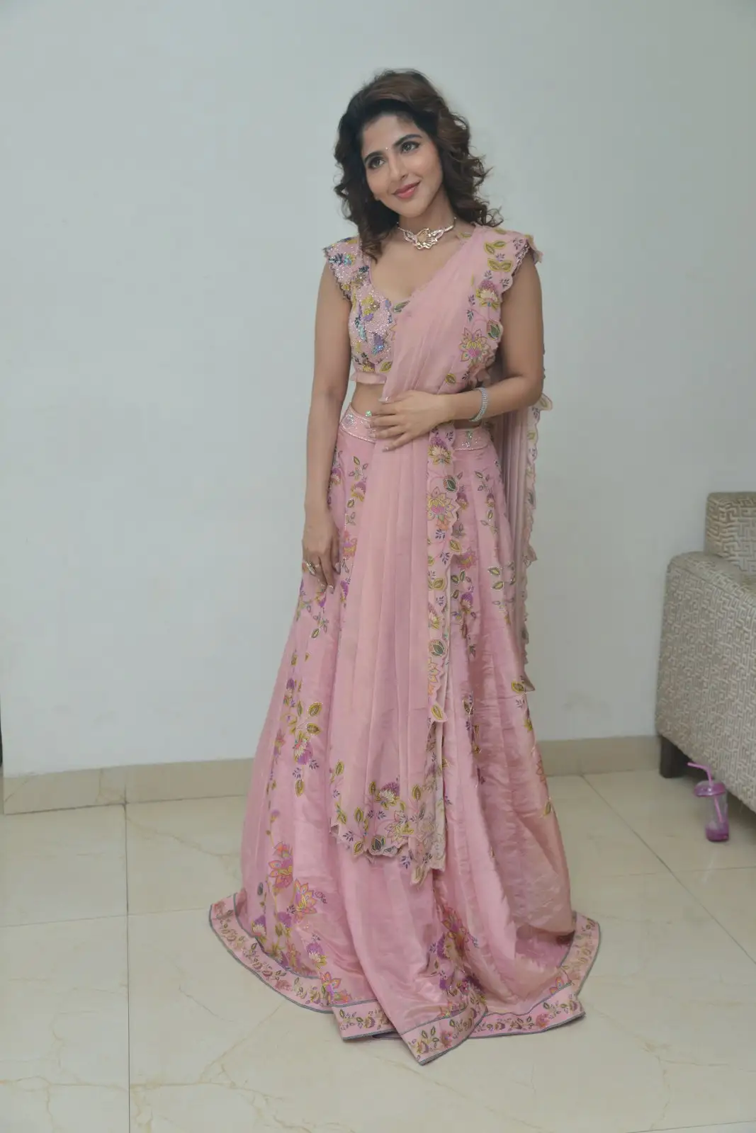 Iswarya Menon Shines in Spy Movie Success Meet