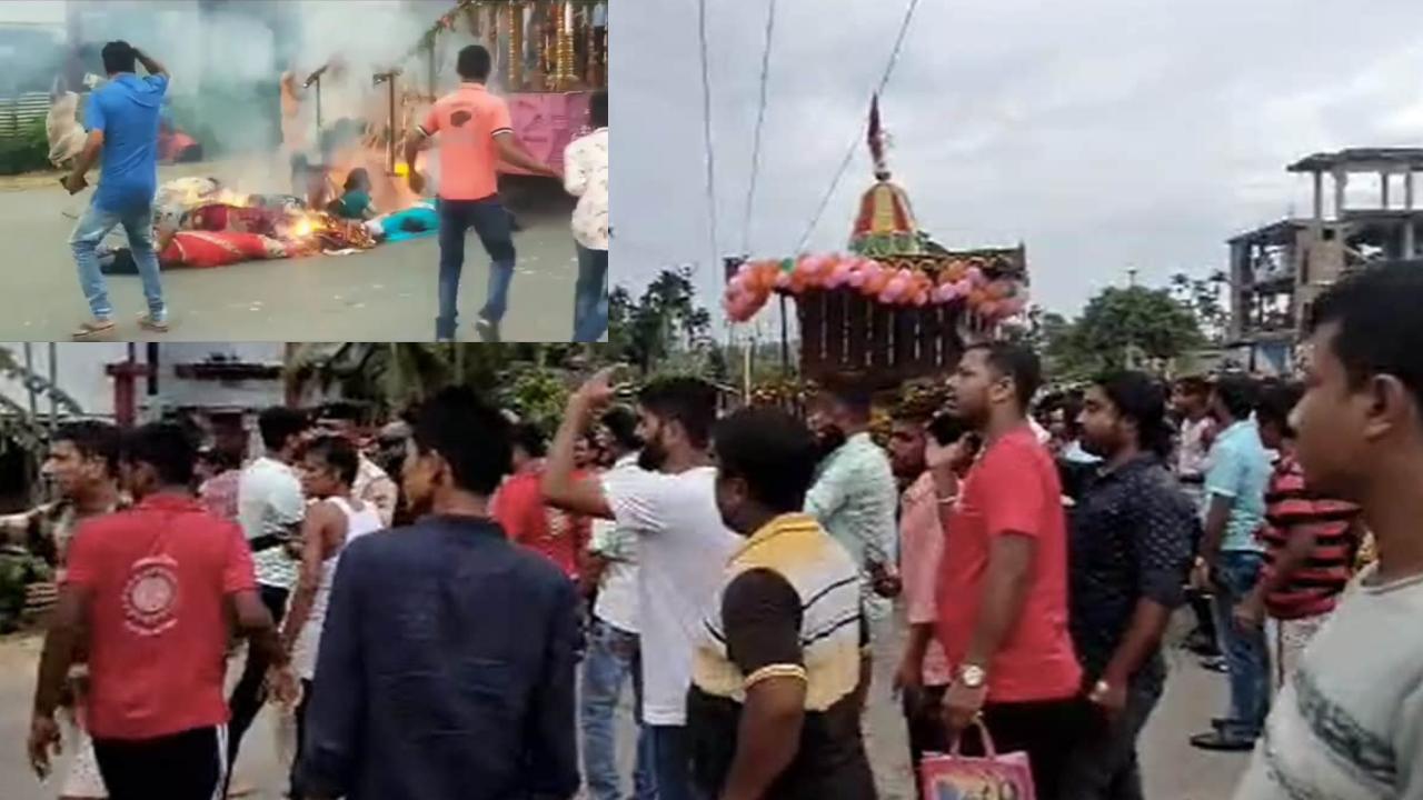 Jagannath Rath Yatra Tragedy : జగన్నాథ రథయాత్రలో అపశ్రుతి.. విద్యుత్ షాక్ తో ఇద్దరు చిన్నారులు సహా ఆరుగురు మృతి