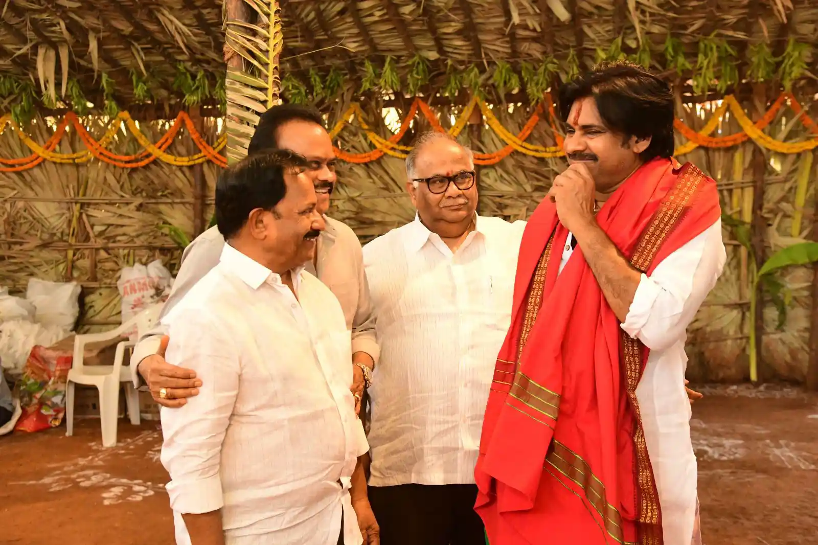 TFI Producers visits Janasena Party Office in Mangalagiri