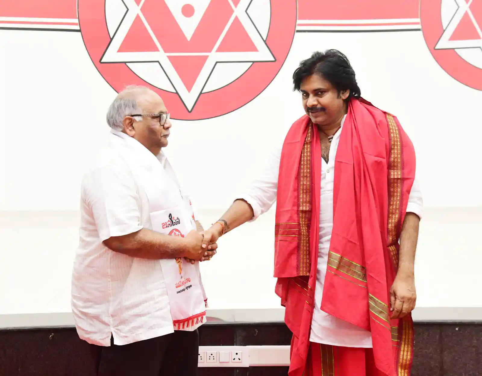 TFI Producers visits Janasena Party Office in Mangalagiri