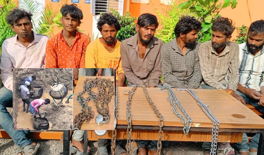 Maharashtra : మహా దారుణం .. కూలీలను గొలుసులతో కట్టేసి బావులు తవ్విస్తున్న కాంట్రాక్టర్లు