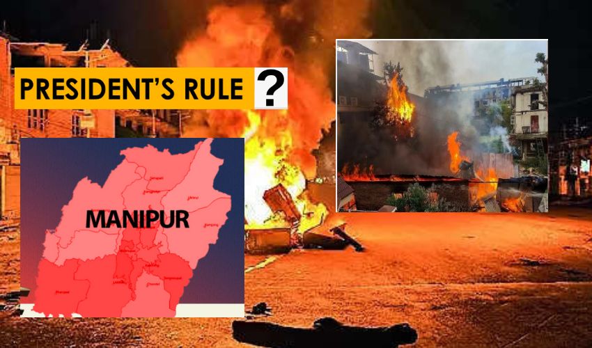 Manipur violence @ 50 Days : 50 రోజులుగా మండుతున్న మణిపూర్ .. రాష్ట్రపతి పాలన విధించే అవకాశం