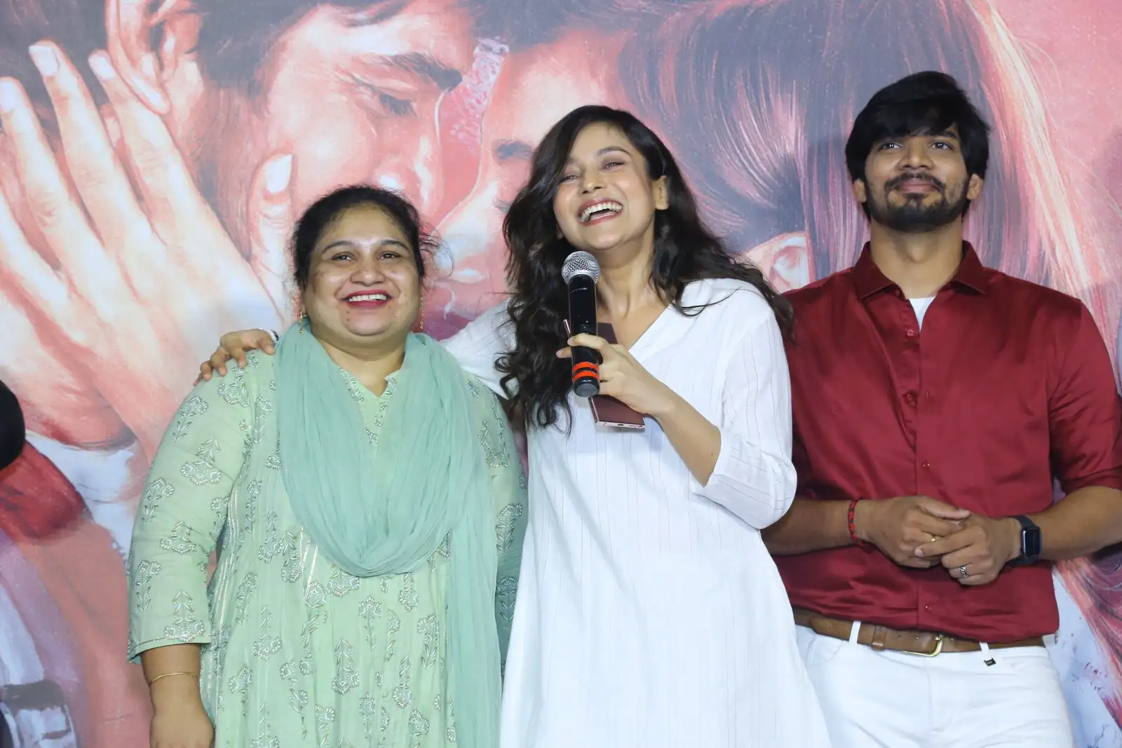 Mishti chakraborty O Saathiya Movie Trailer Launch Photos