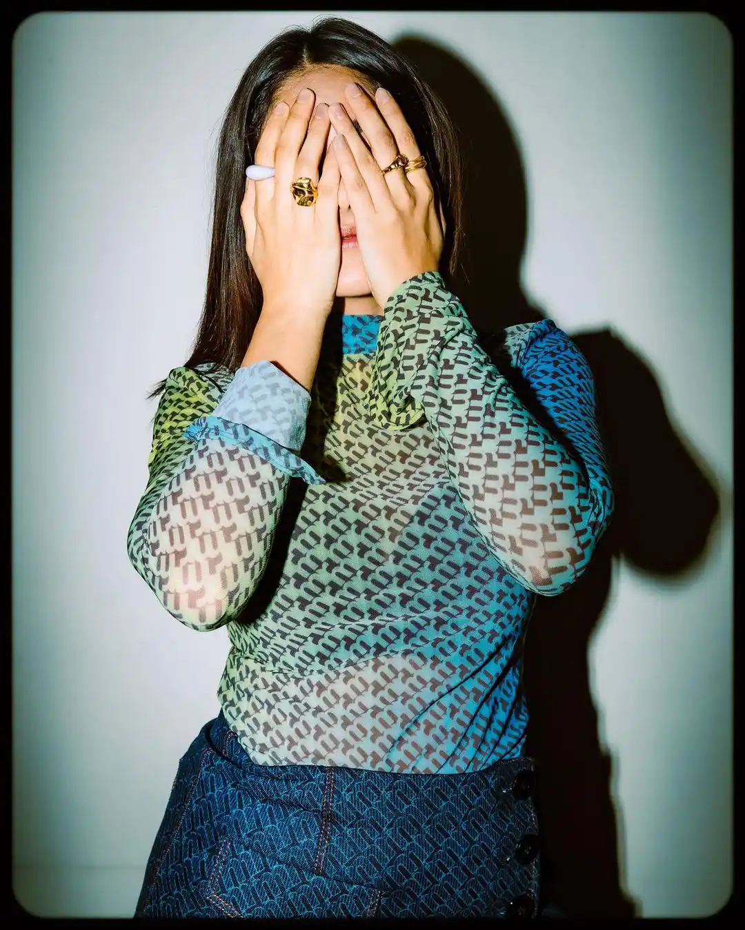 Mrunal Thakur Shines in Blue Dress