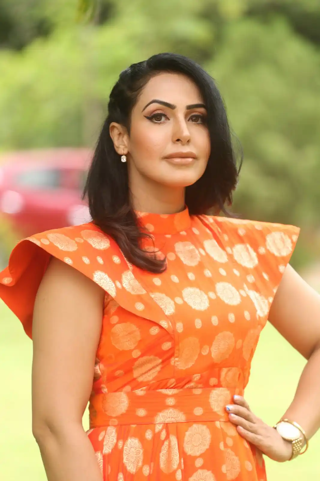 Nandini Rai Latest photo shoot in Bhaag Saale Trailer Launch Event