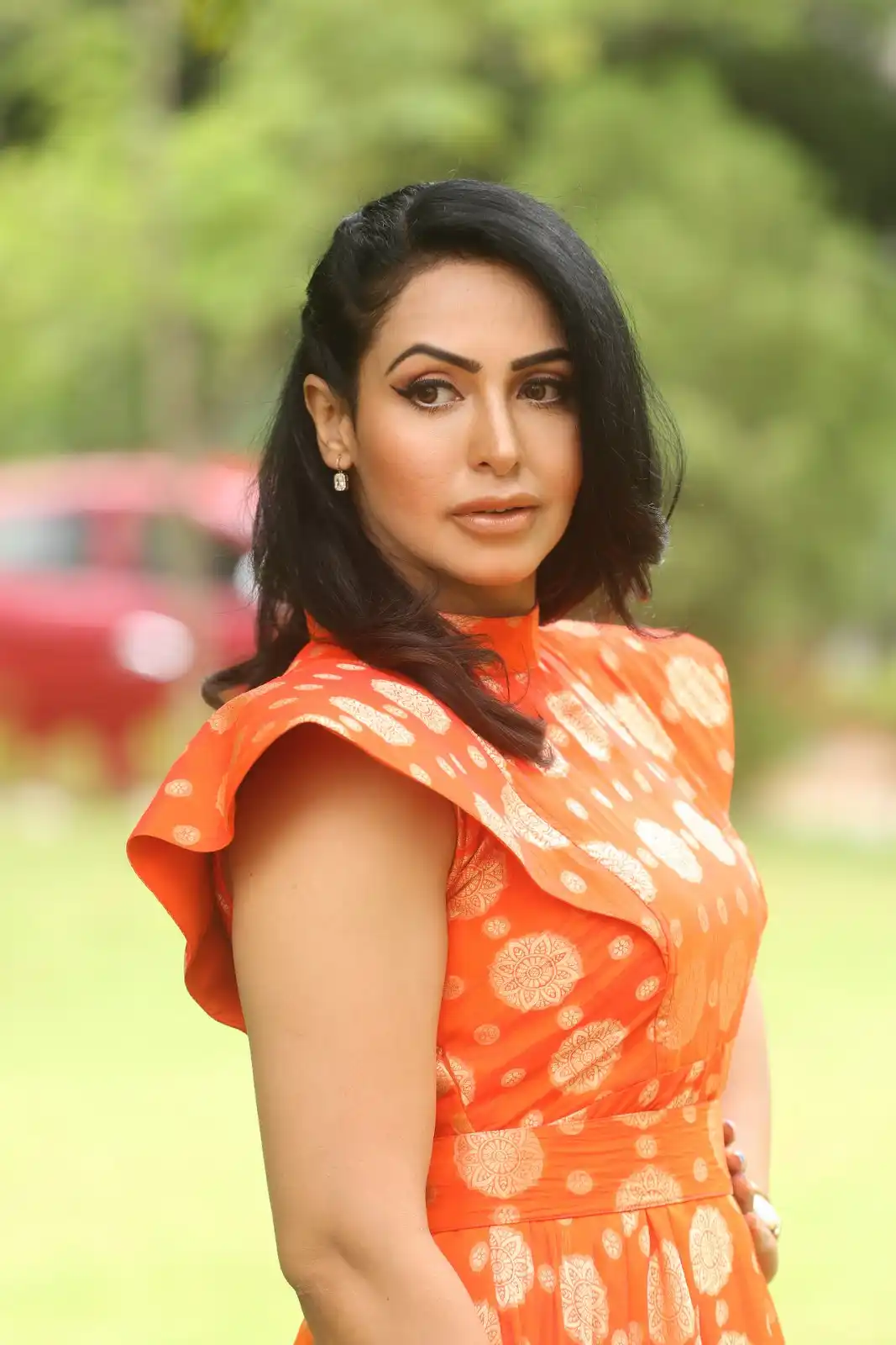 Nandini Rai Latest photo shoot in Bhaag Saale Trailer Launch Event