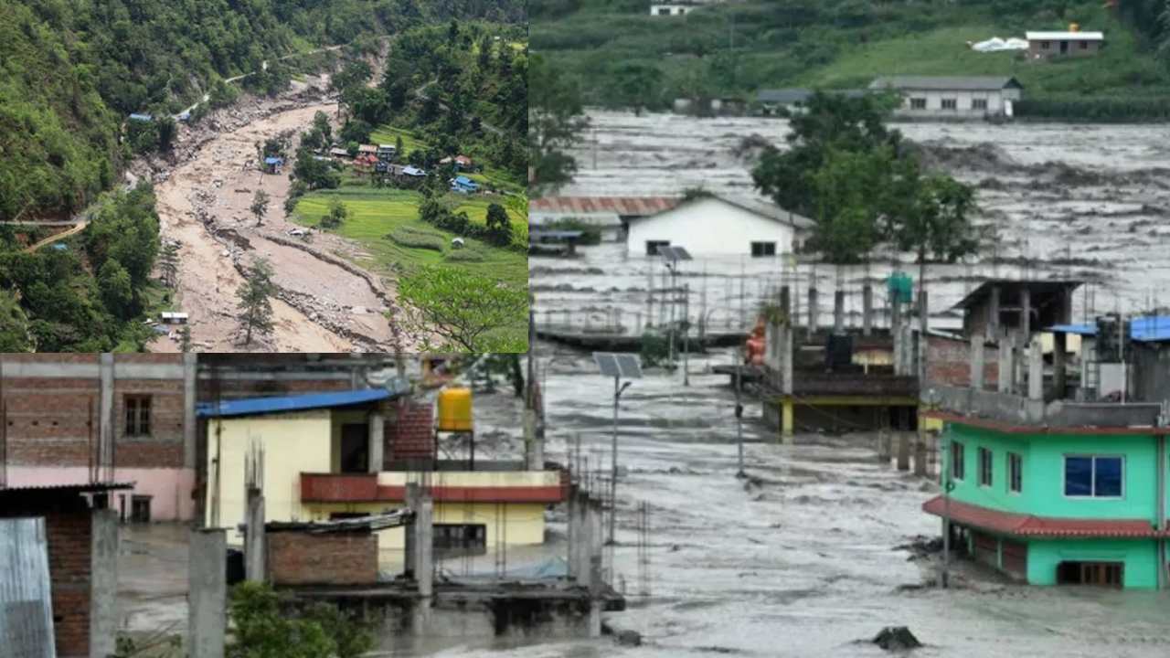 Nepal Floods : నేపాల్ ను ముంచెత్తిన వరదలు.. 5 మంది మృతి, మరో 28 మంది గల్లంతు