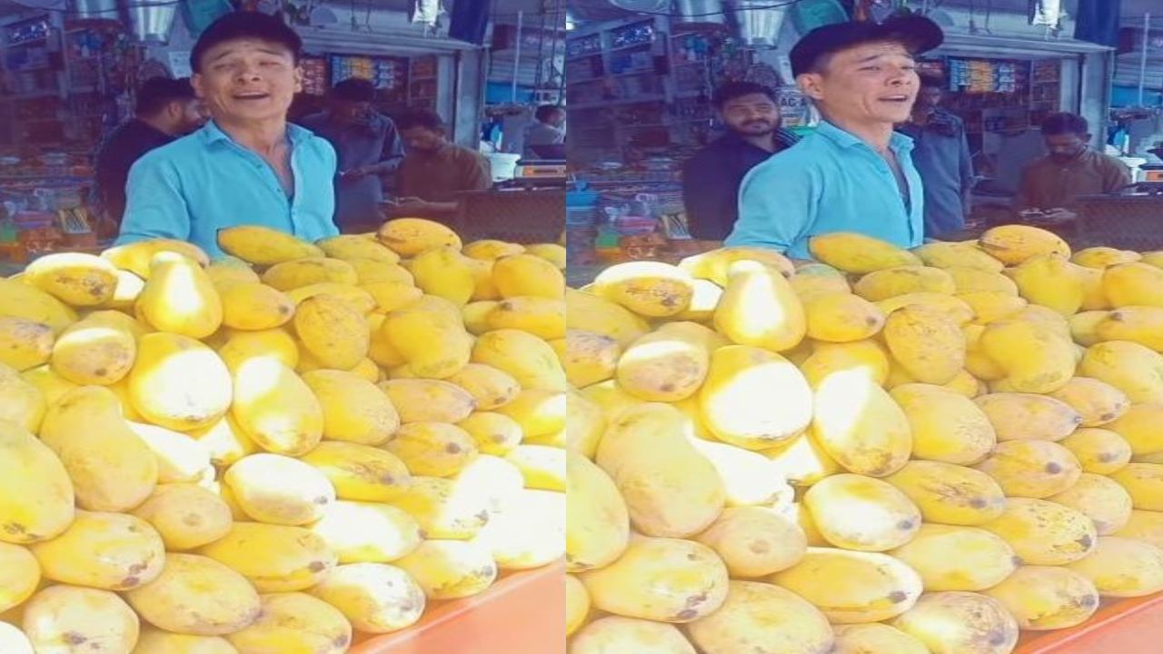 Pakistan : షకీరా ‘వాకా వాకా”సాంగ్‌ని ఈ మామిడి పండ్ల వ్యాపారి ఎలా మార్చి పాడుతున్నాడో చూడండి