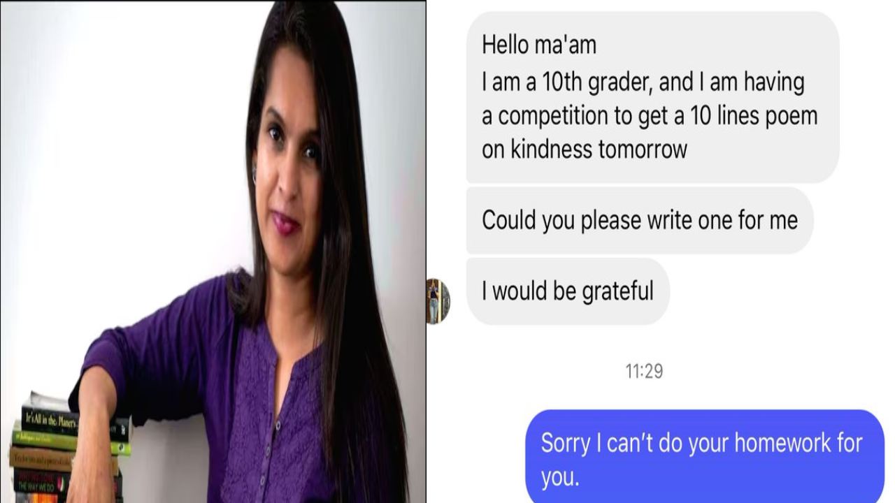 Preeti Shenoy : కాంపిటేషన్ ఉంది.. కవిత రాసిస్తారా? రచయిత ప్రీతీ షెనాయ్‌కి 10వ తరగతి విద్యార్ధి ట్వీట్