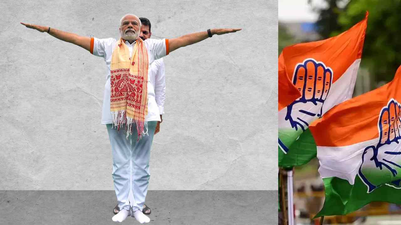 Congress: ఈ ఫొటోలో మోదీ వెనుక ఉన్నది ఎవరు? కాంగ్రెస్ ఏమంటోంది?