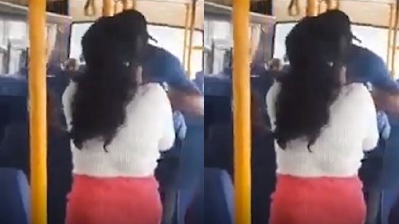 Karnataka : బస్సులో ఈవ్ టీజర్ చెంప పగలగొట్టిన మహిళ