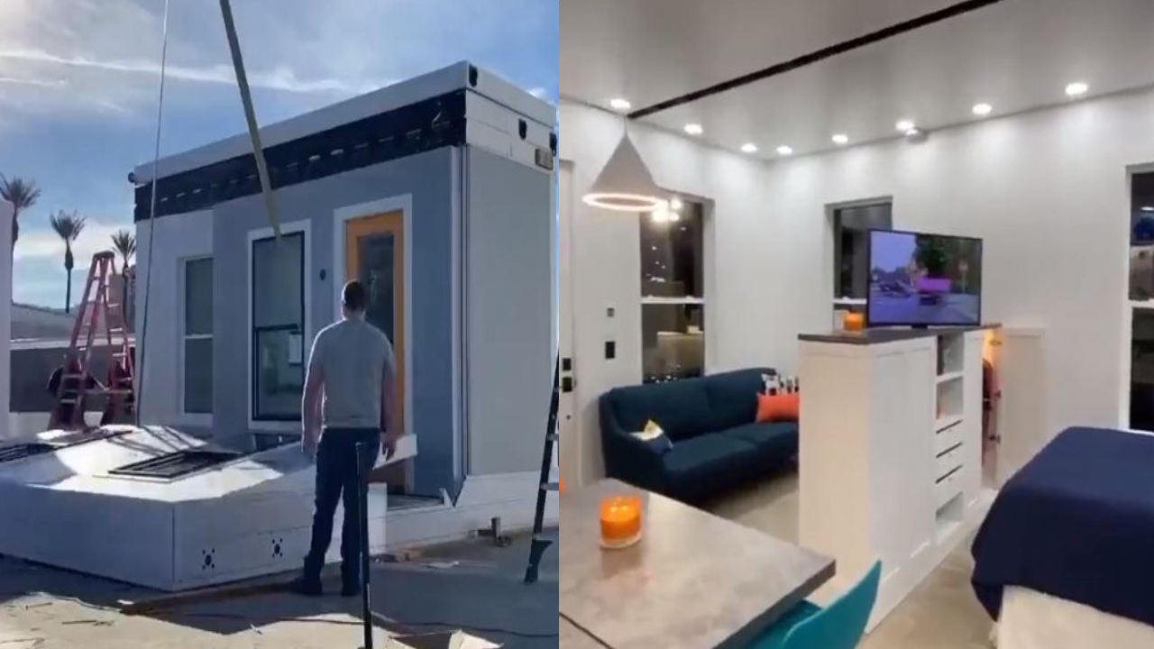 Anand Mahindra : ‘ఫోల్డబుల్ హౌస్’ చూసారా? తనకు చాలా నచ్చిందంటున్న ఆనంద్ మహీంద్రా