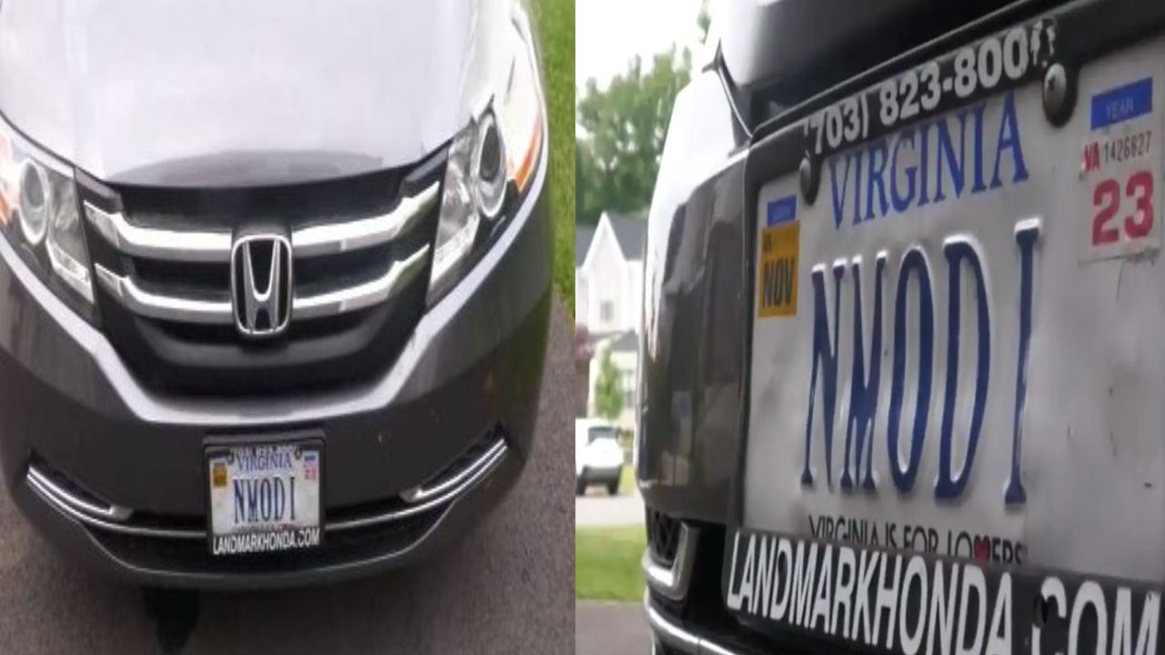 Maryland USA : కారు నంబర్ ప్లేట్‌పై మోదీ పేరు .. అమెరికాలో మోదీ వీరాభిమాని