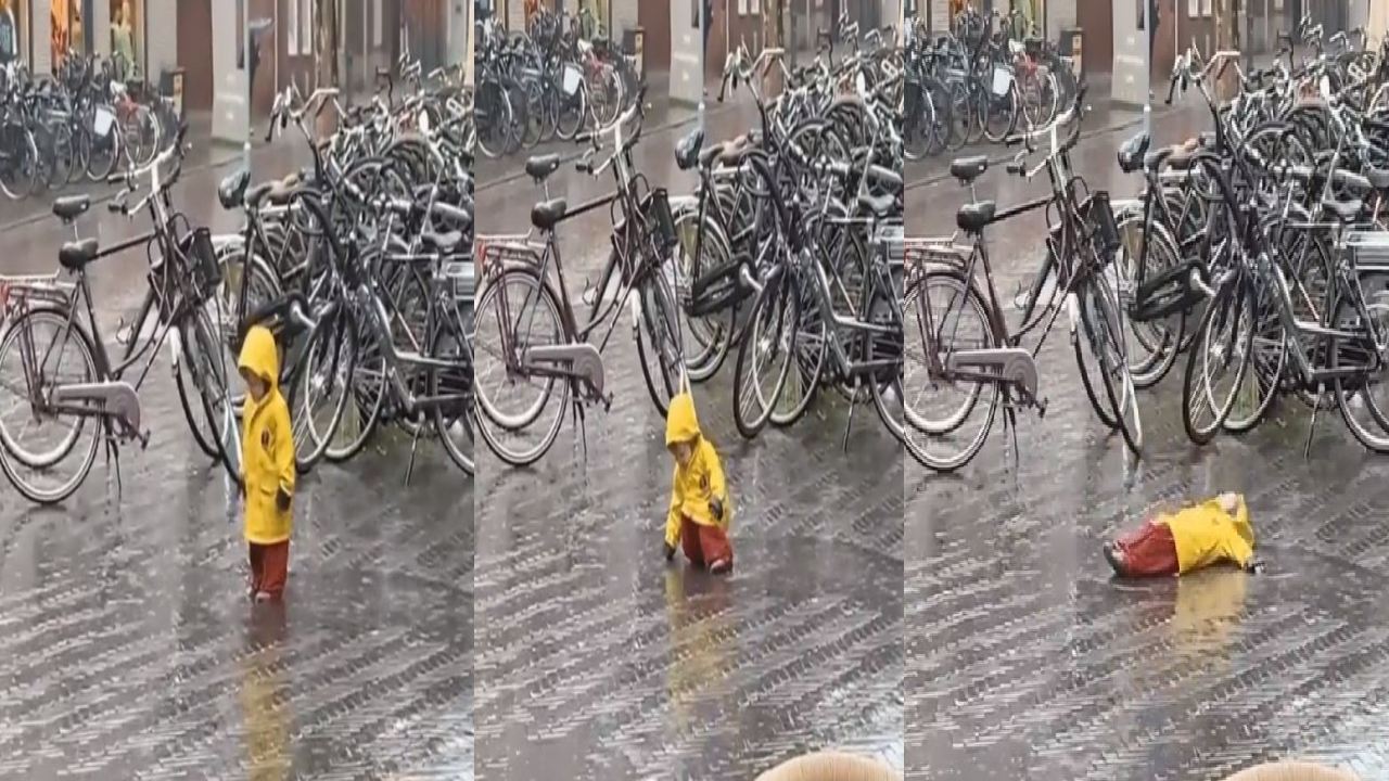 Anand Mahindra : వర్షం ఎంజాయ్ చేస్తున్న బుడ్డోడు.. ఆనంద్ మహీంద్రా షేర్ చేసిన వీడియో వైరల్