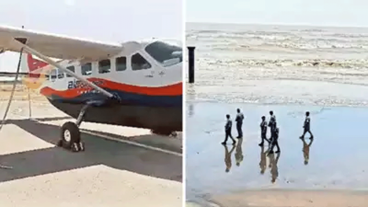 Planes secured at Ahmedabad airport: తీరం దాటిన తుపాన్, అహ్మదాబాద్ విమానాశ్రయంలో విమానాలు సురక్షితం