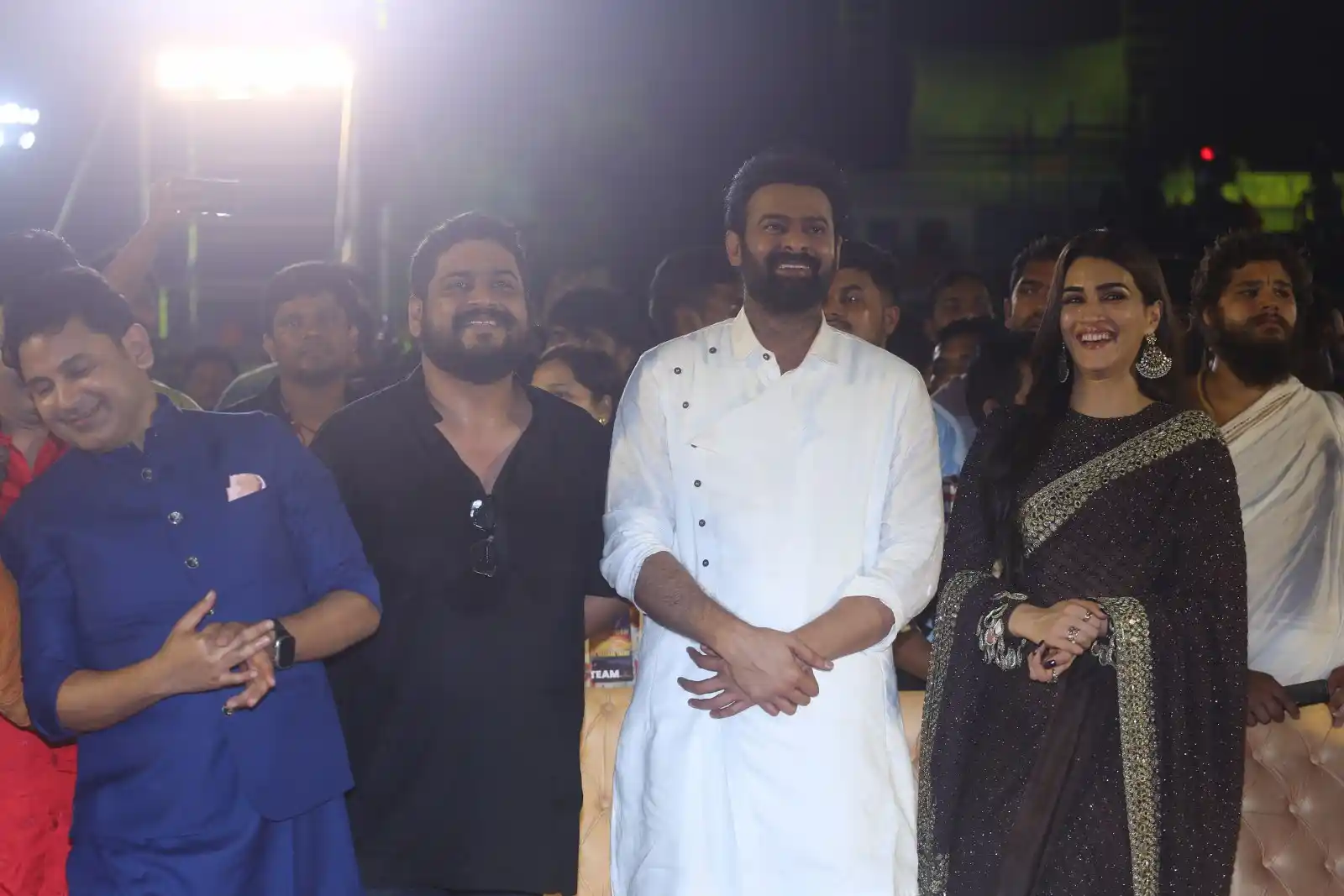 Prabhas Kriti Sanon Photos at Adipurush Pre Release Event tirupati