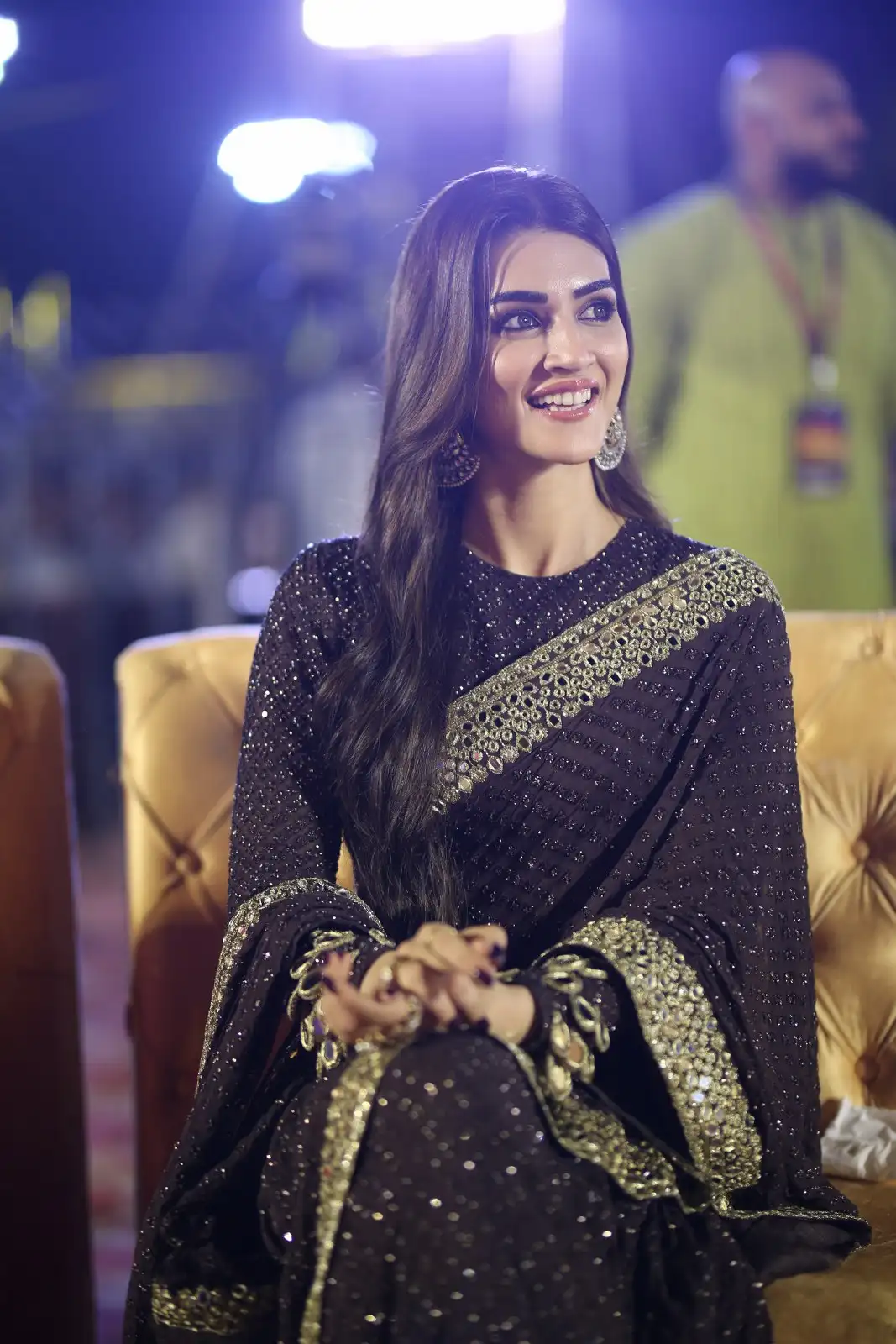 Prabhas Kriti Sanon Photos at Adipurush Pre Release Event tirupati