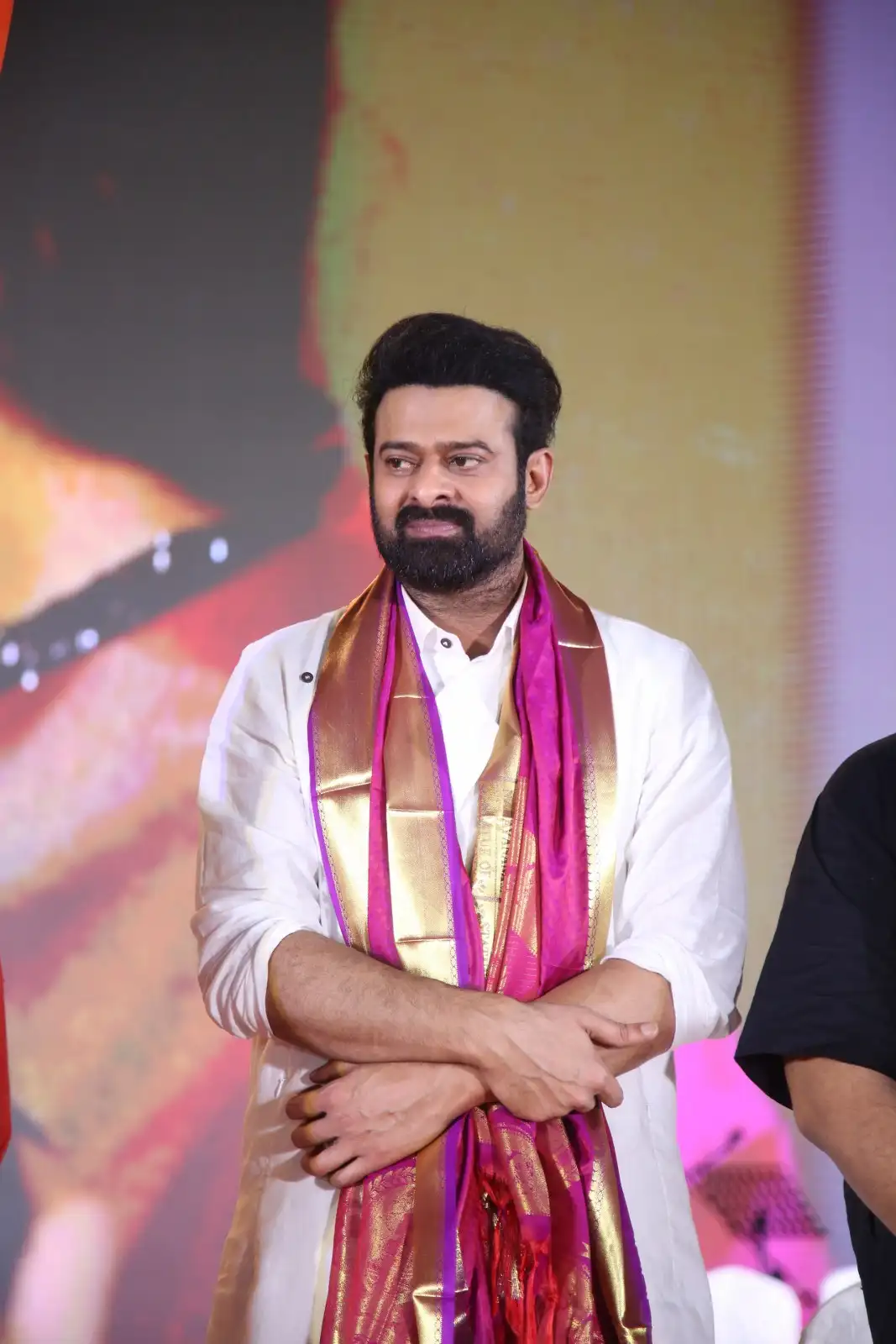 Prabhas Kriti Sanon Photos at Adipurush Pre Release Event tirupati