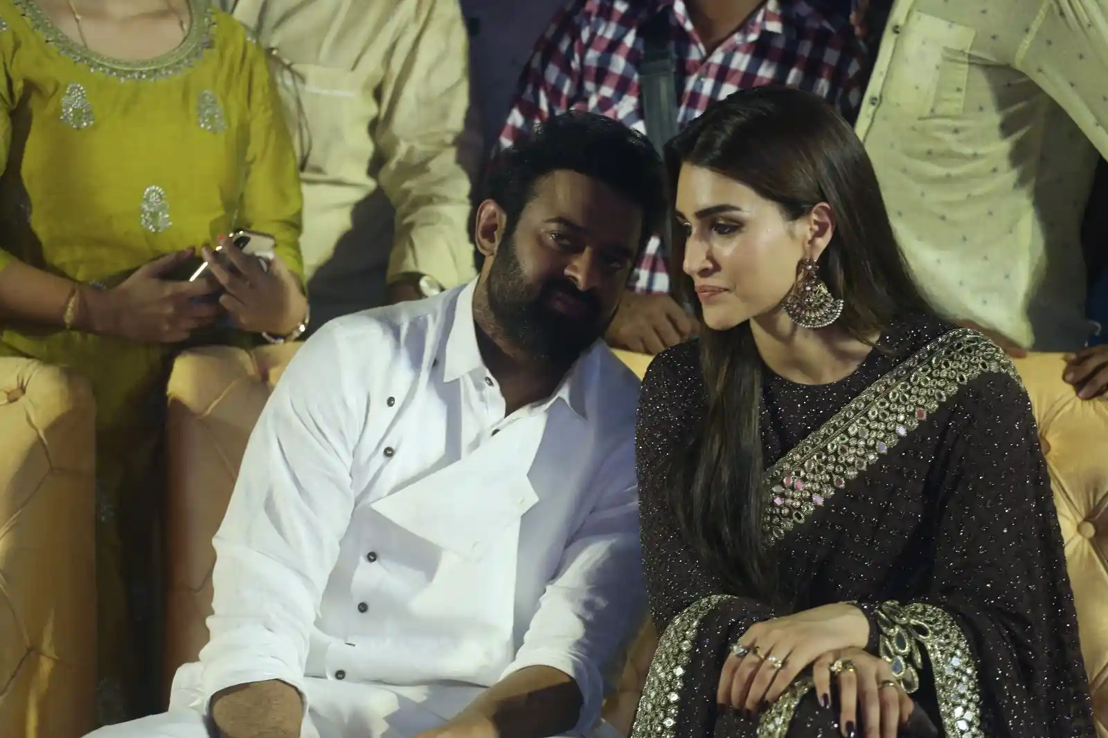 Prabhas and Kriti Sanon at Adipurush Pre Release Event