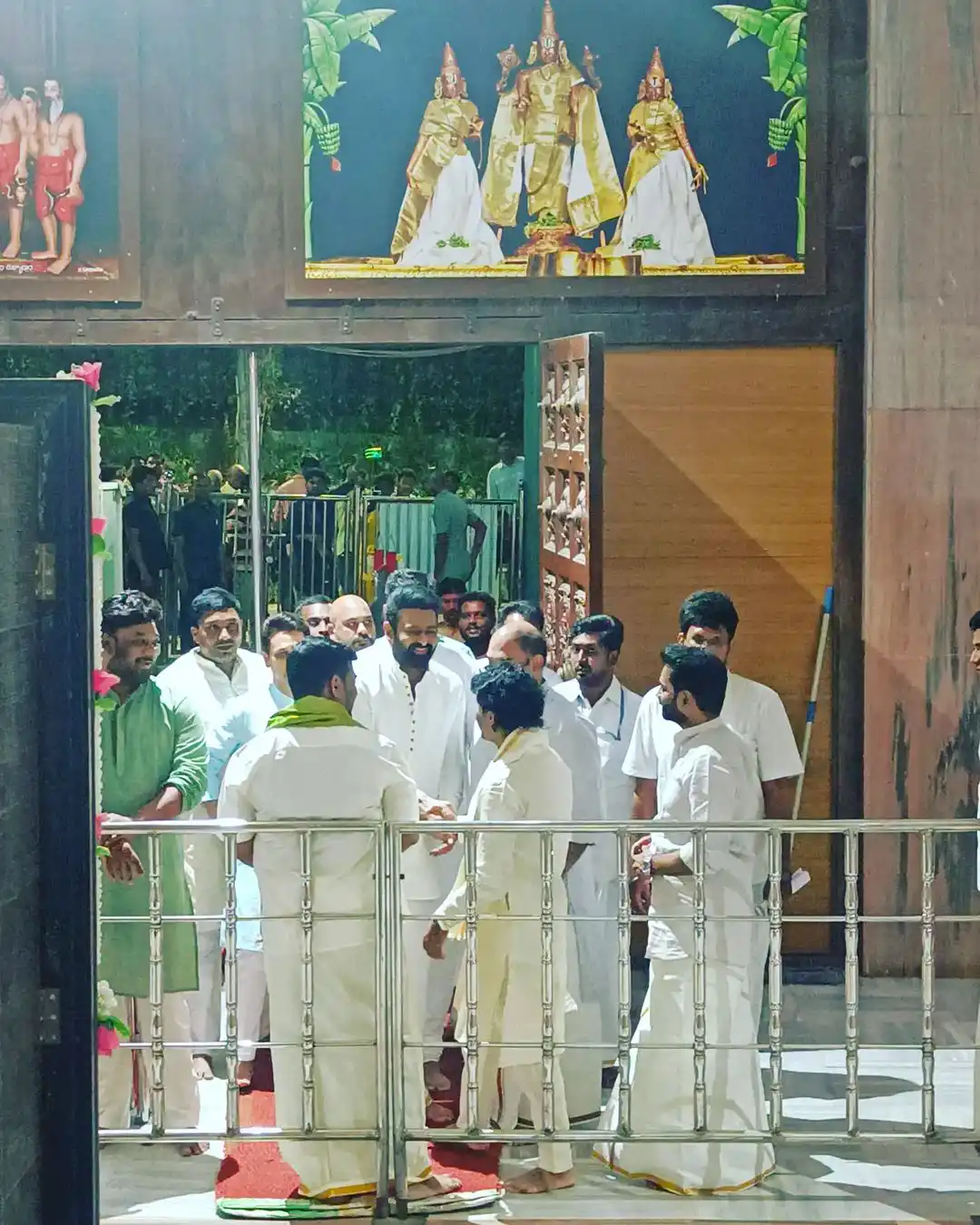 Prabhas at Tirumala Venkateswara Swami Temple