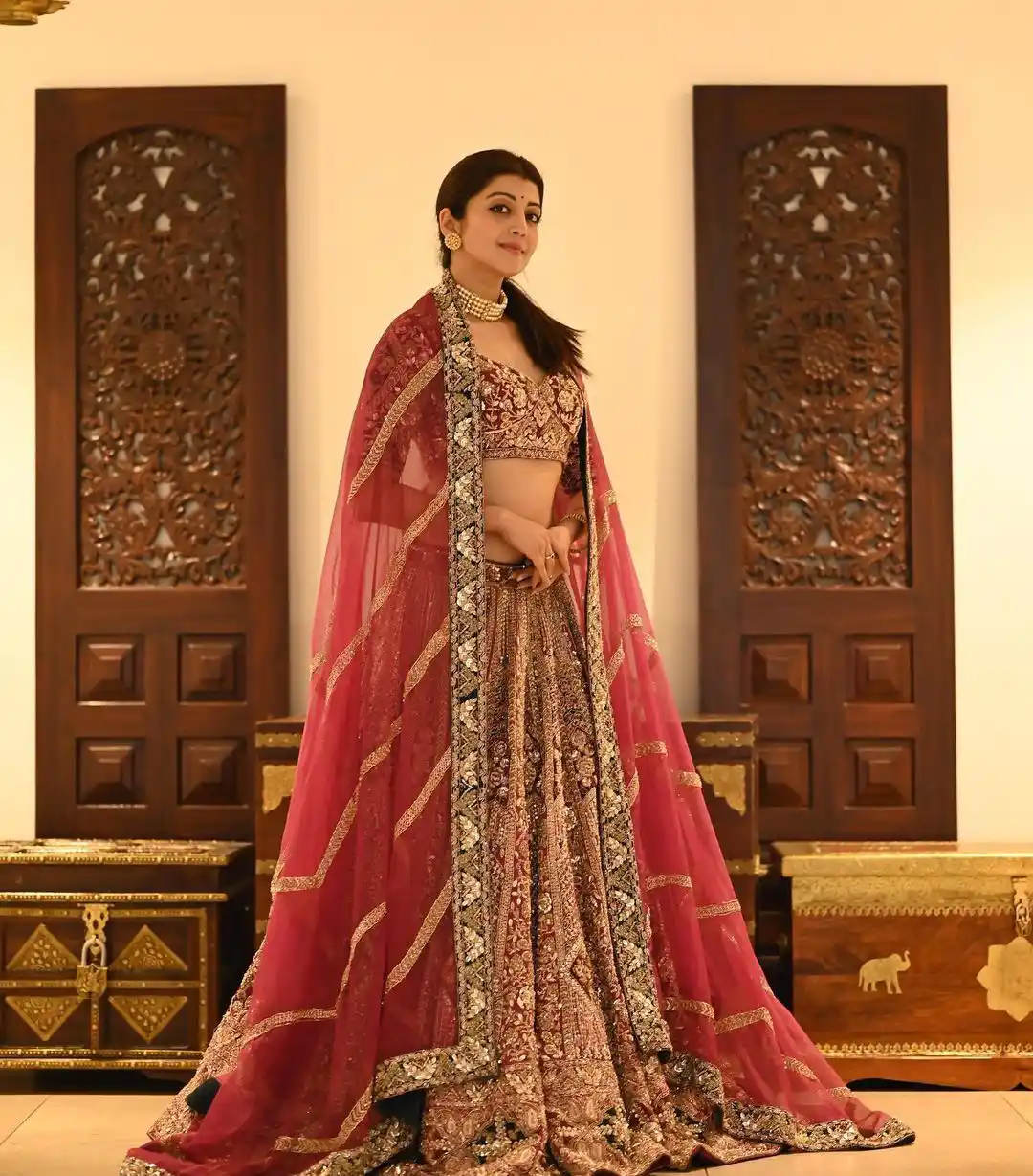 Pranita Subhash latest photos in Lehenga dress gone viral