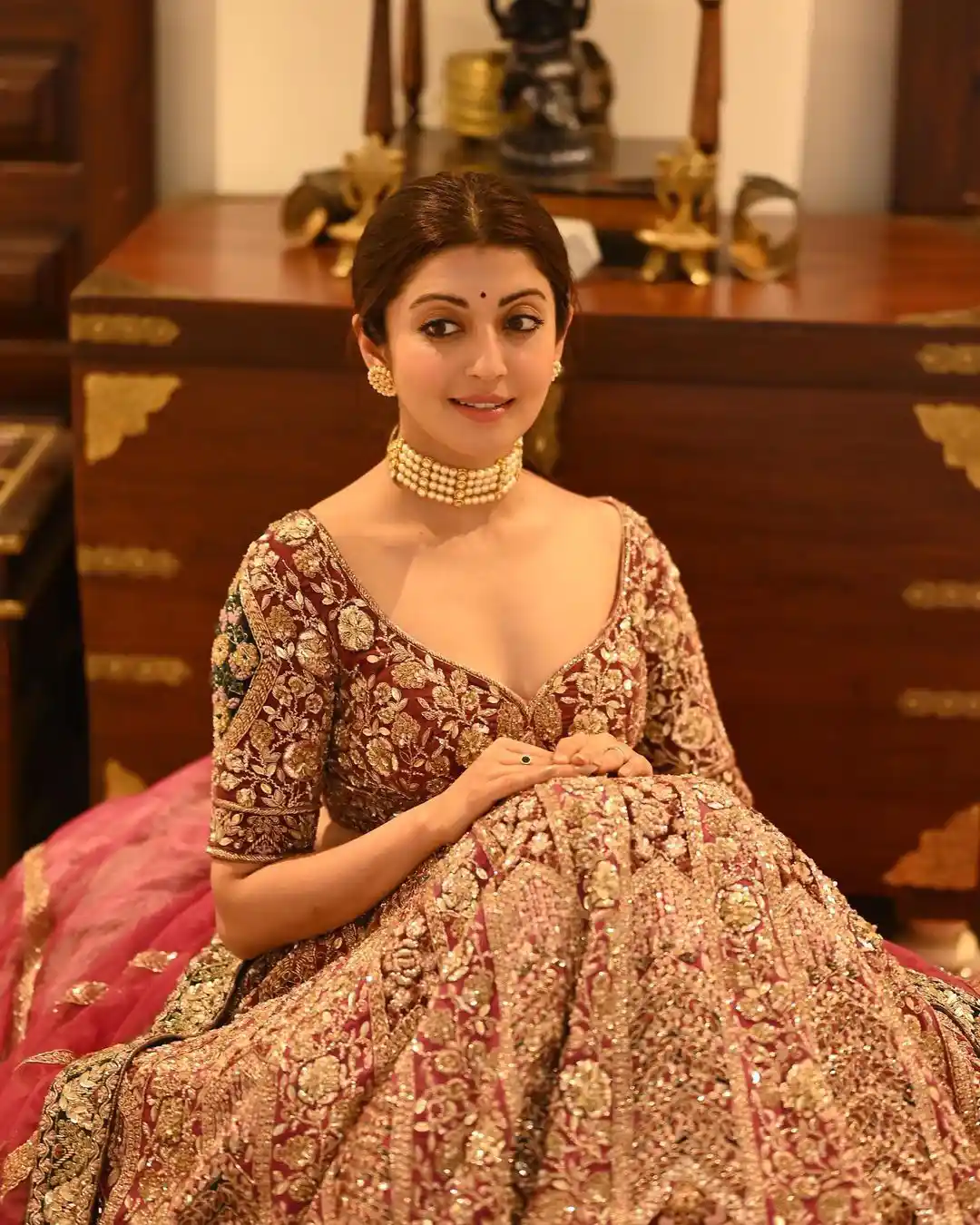 Pranita Subhash latest photos in Lehenga dress gone viral
