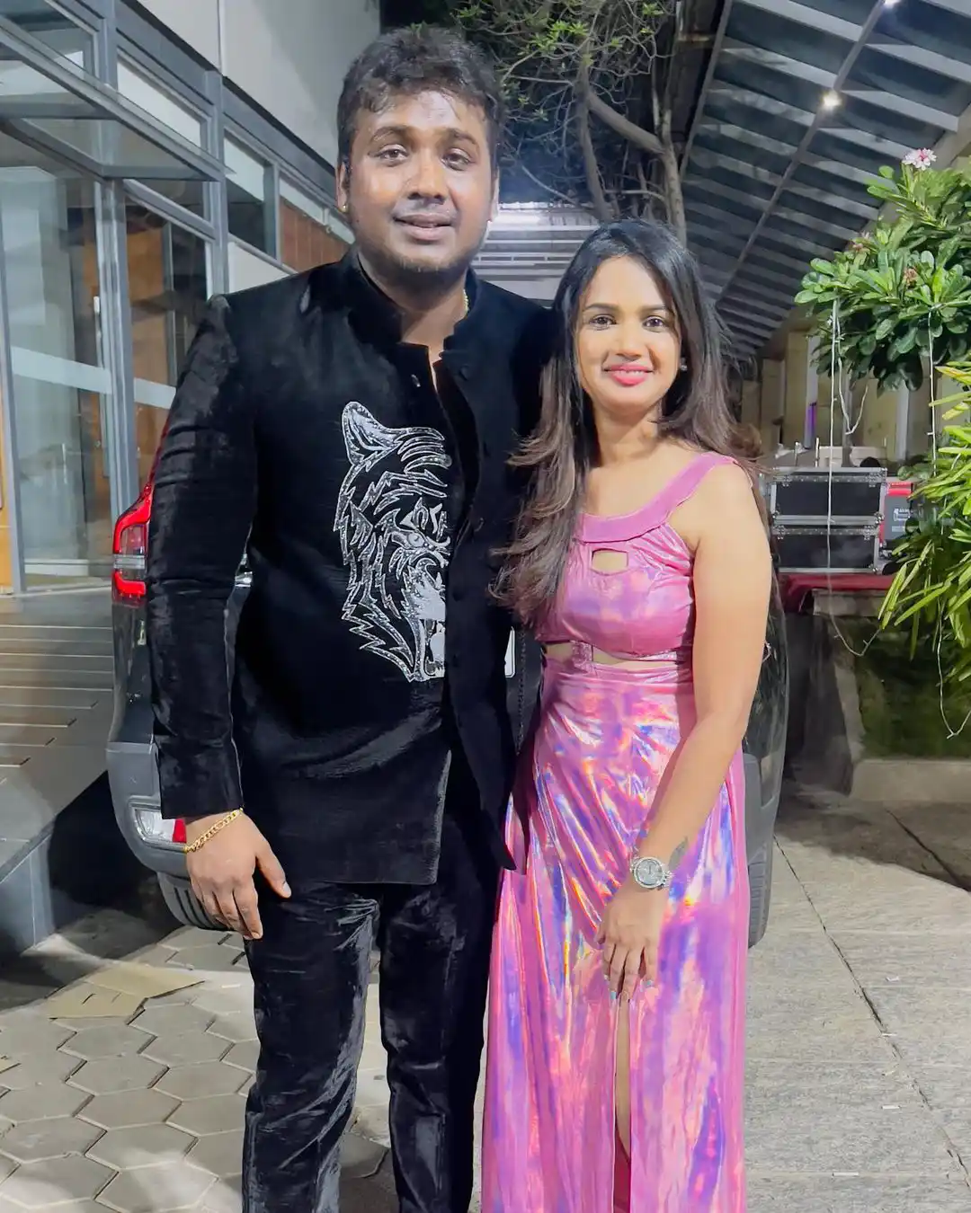 Bigg Boss Team Enjoying in Rahul Sipligunj Brother Marriage Party